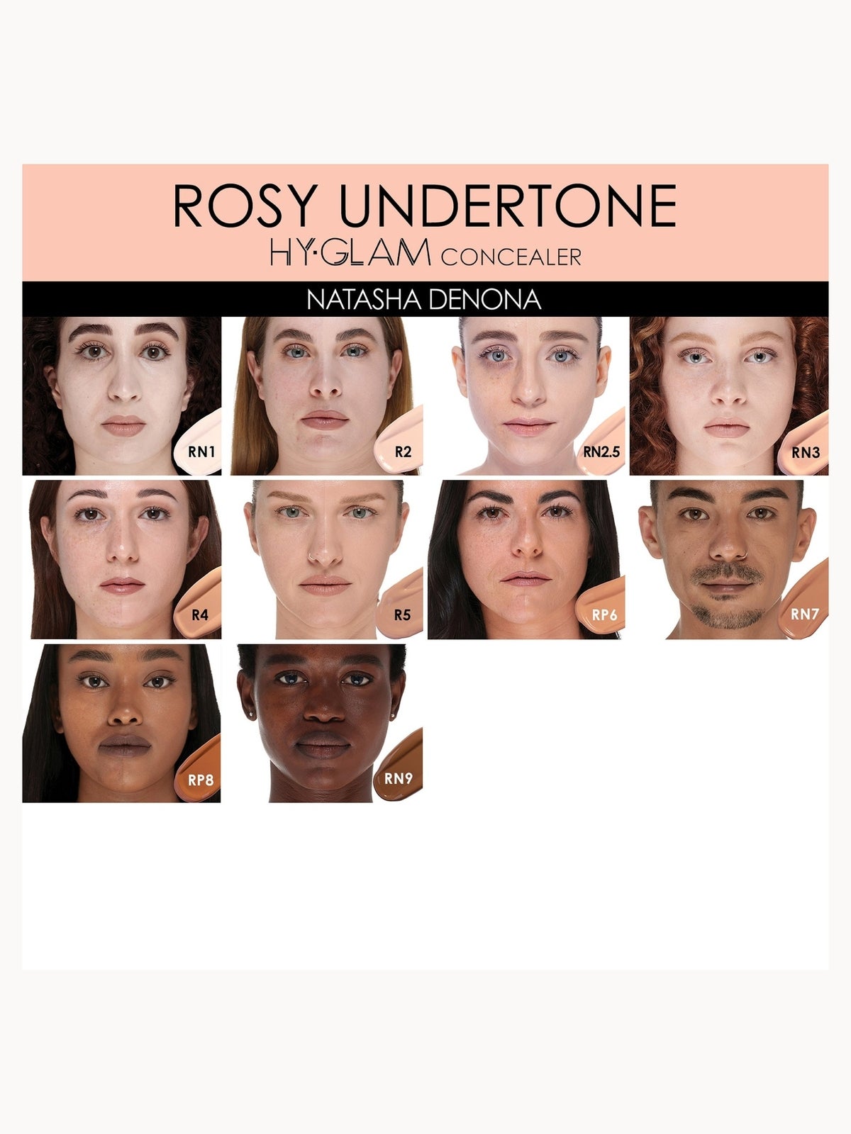 Natasha Denona Hy-Glam Concealer 7g (Various Shades) - RN2.5 3