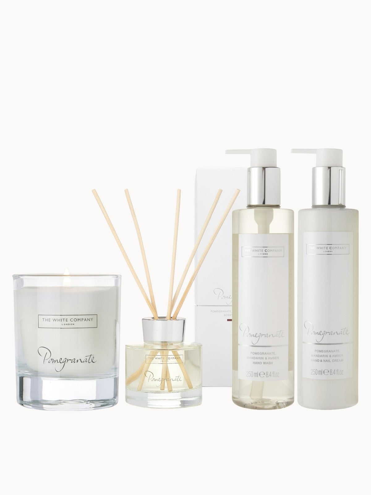 The White Company Exclusive Pomegranate Set 5