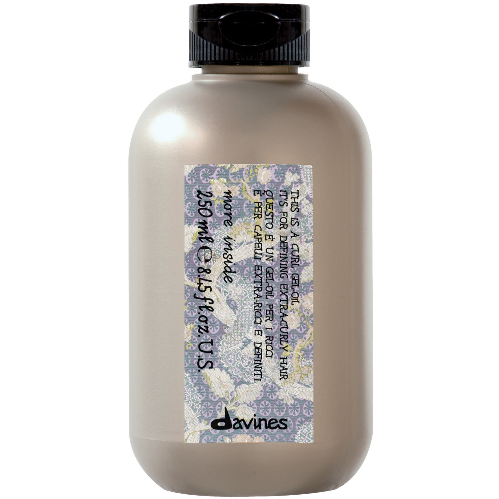 Davines More Inside Curl Gel Oil For Extra Curly Hair 250Ml - Image 4