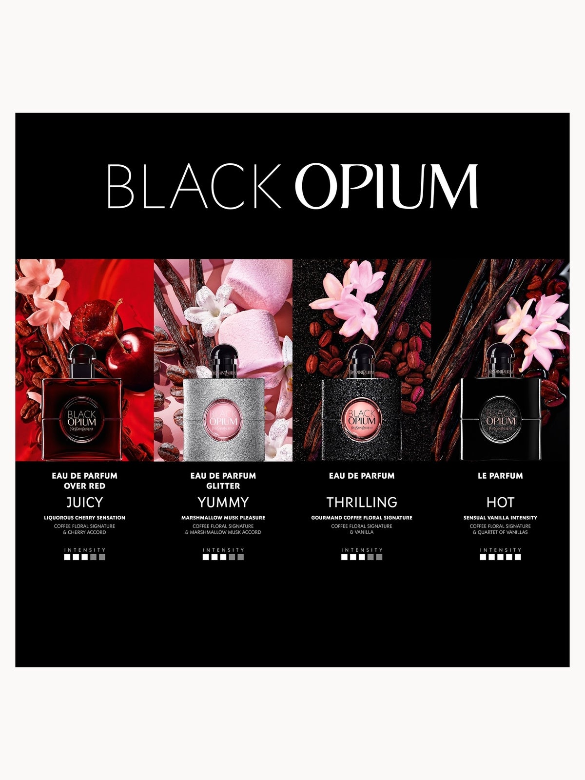 Yves Saint Laurent Black Opium Glitter Eau de Parfum 30ml 4