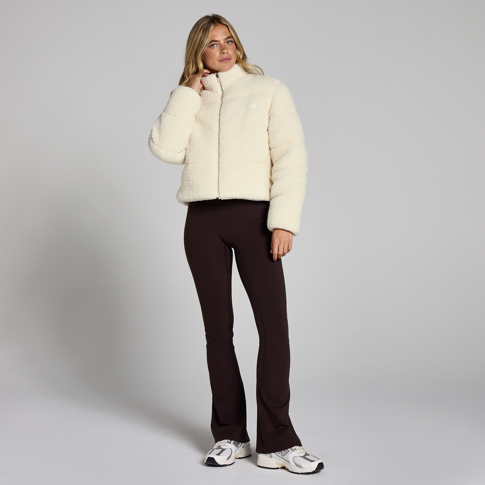 Thumbnail - MP Damen Borg Steppjacke – Helles Cremeweiß - XS