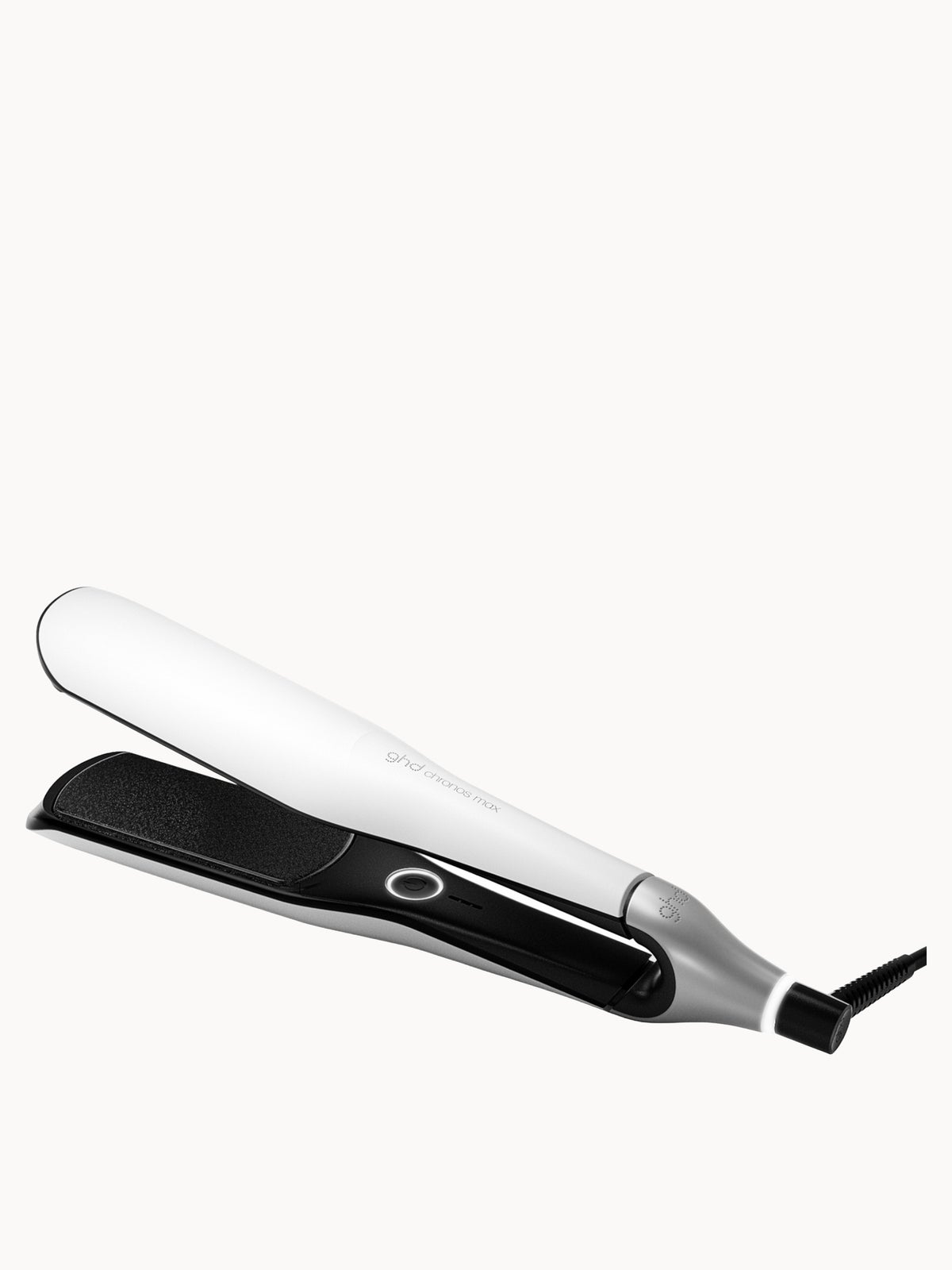 ghd Chronos Max Wide Plate Hair Straightener White