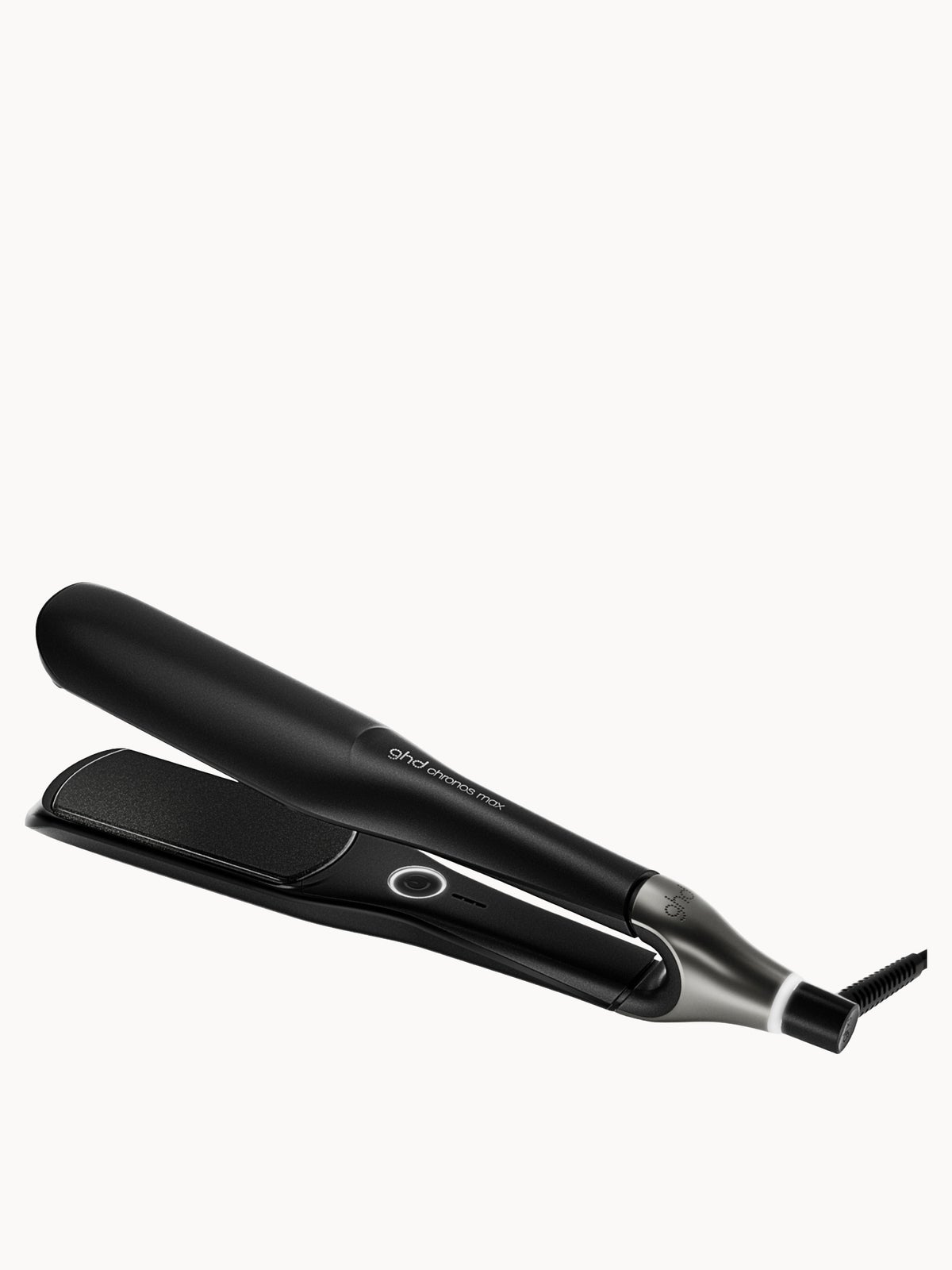 ghd Chronos Max Wide Plate Hair Straightener Black