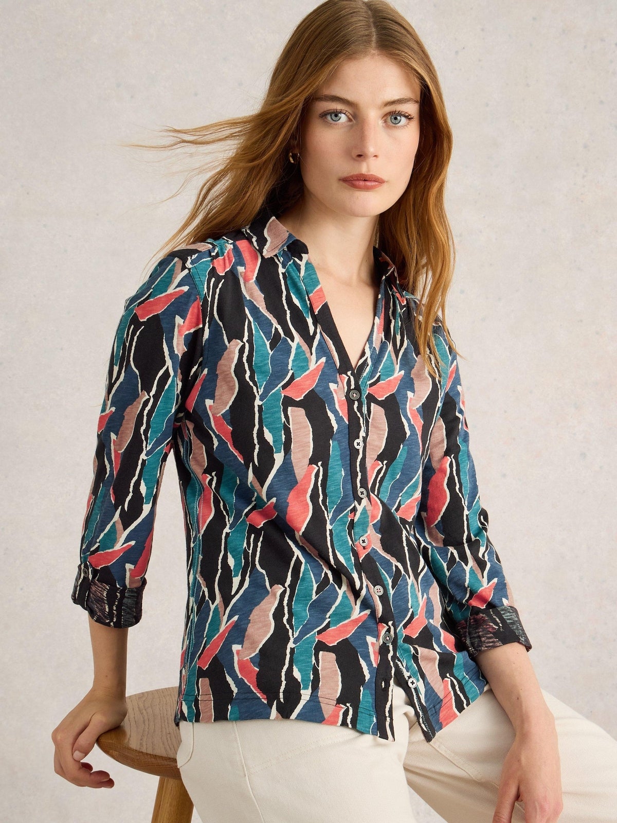Jerseybluse Annie - 34/R