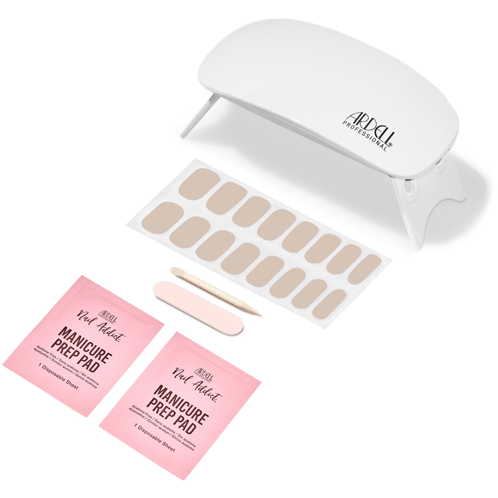 Ardell Led Gel Nail Starter Kit - Cashmere-image
