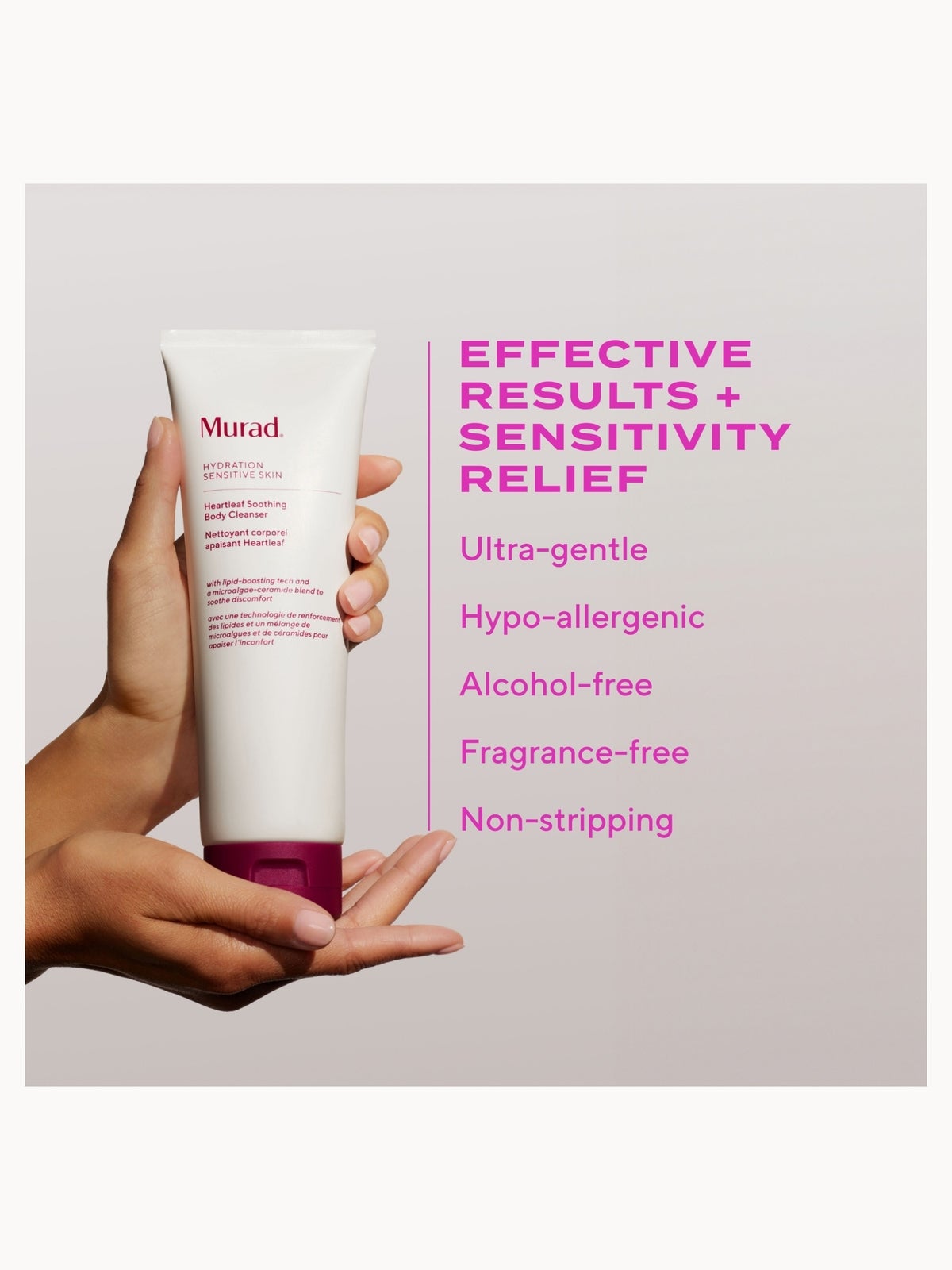 Murad Sensitive Skin Heartleaf Soothing Body Cleanser 251ml 4