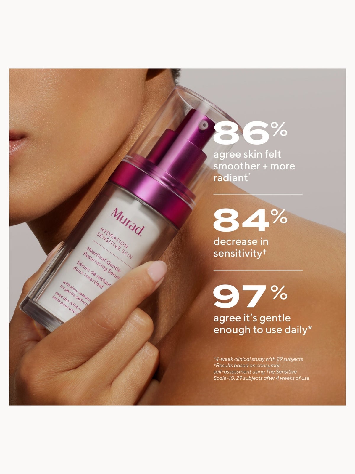 Murad Sensitive Skin Heartleaf Gentle Resurfacing Serum 30ml 3