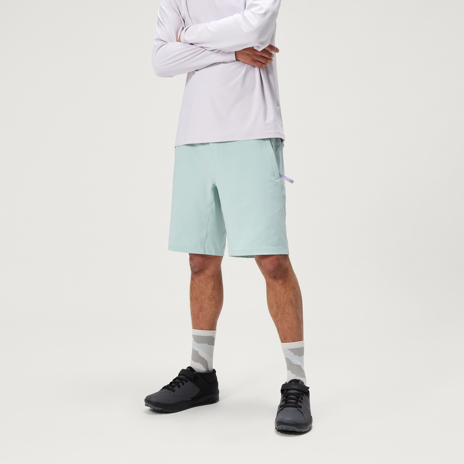 Endura Men's SulTrac Pull On 10" Shorts - Cloud Blue | Extra 10% off first order.