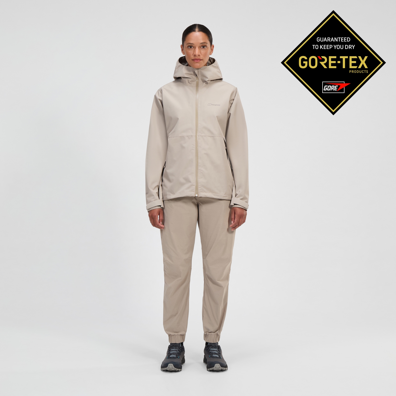 Image of Women's Bramblfell InterActive Gore-Tex Waterproof Jacket - Grey