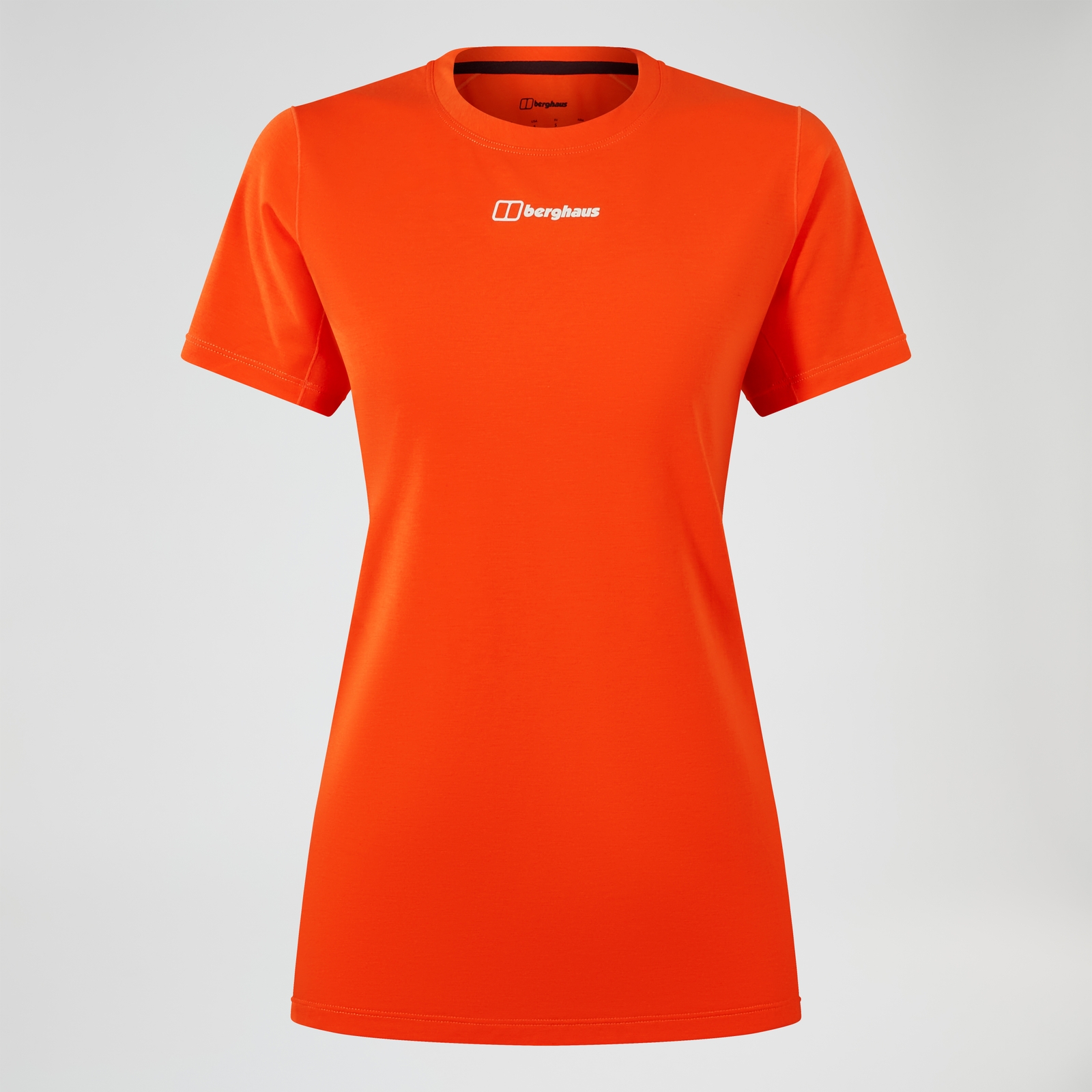 Image of Women's Berghaus Delta Short Sleeve Tech Tee - Orange
