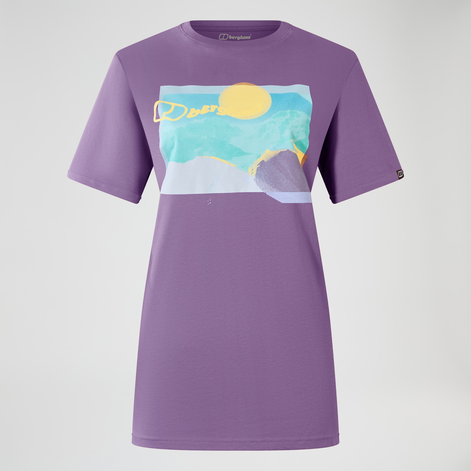 Image of Women's Hill Hazed Short Sleeve Tee - Purple
