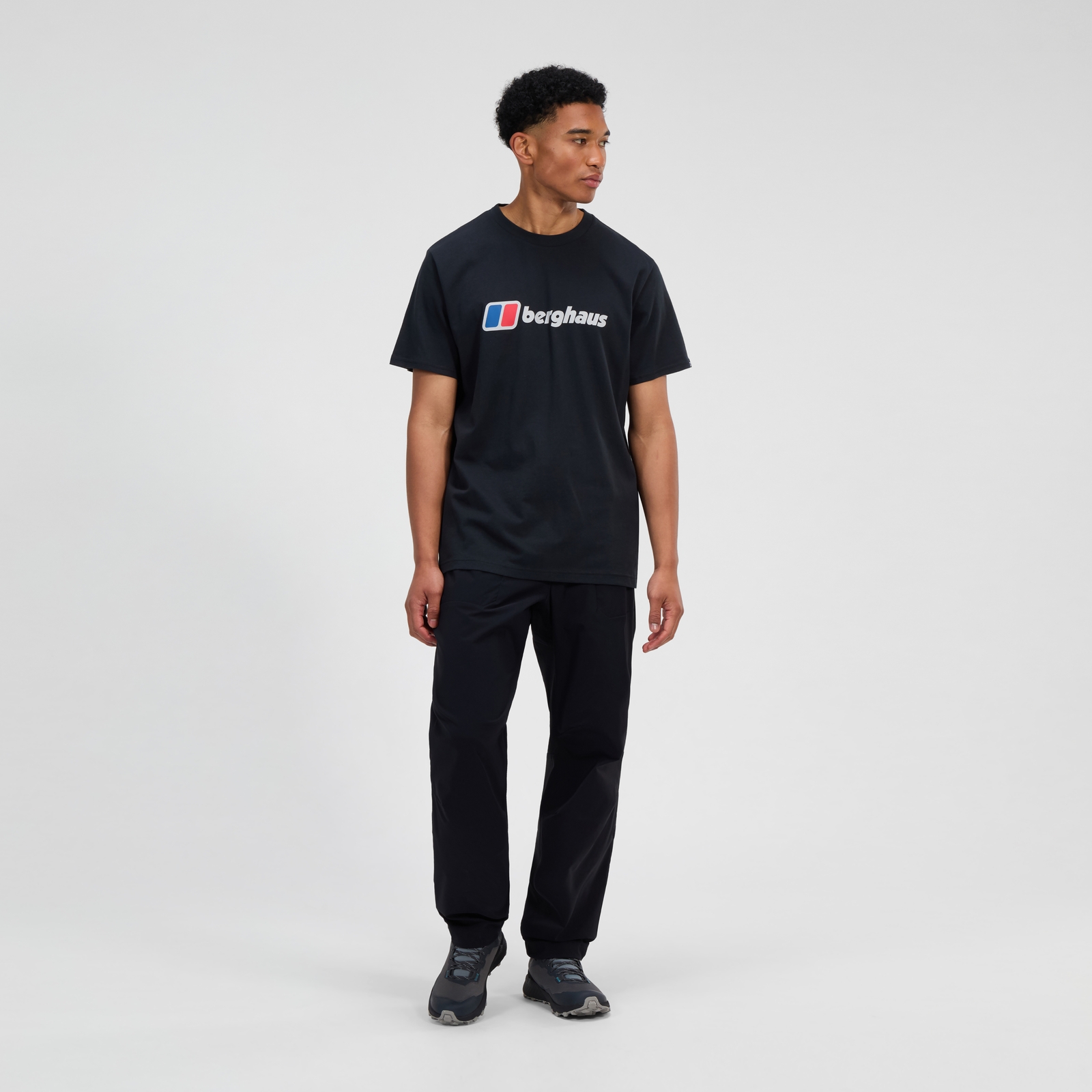 Men's Berghaus Class XL-Logo Tee - Black
