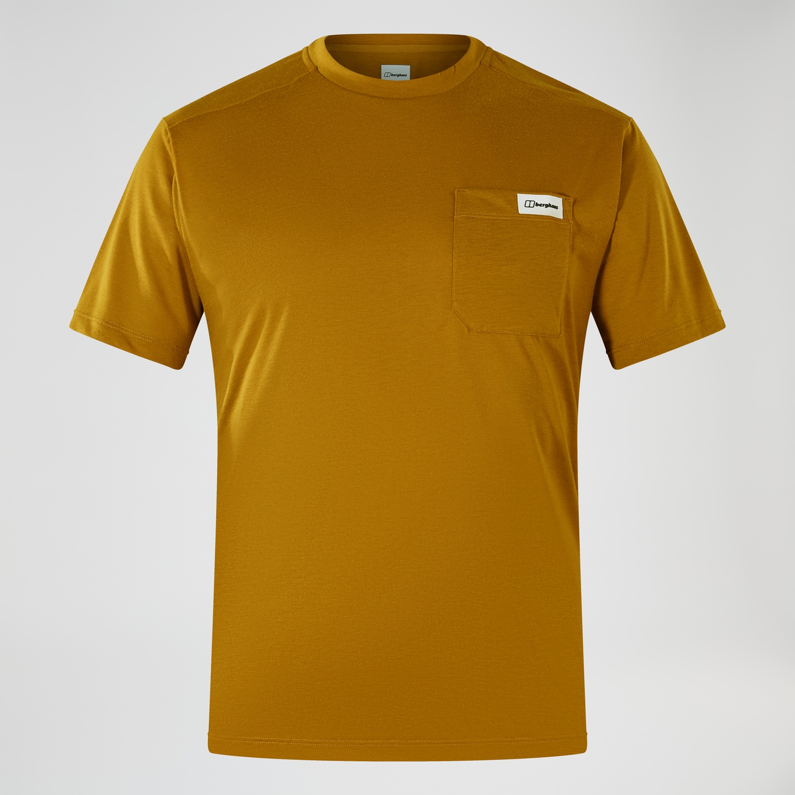 Image of Men's Relaxed Short Sleeve Tech Tee - Brown