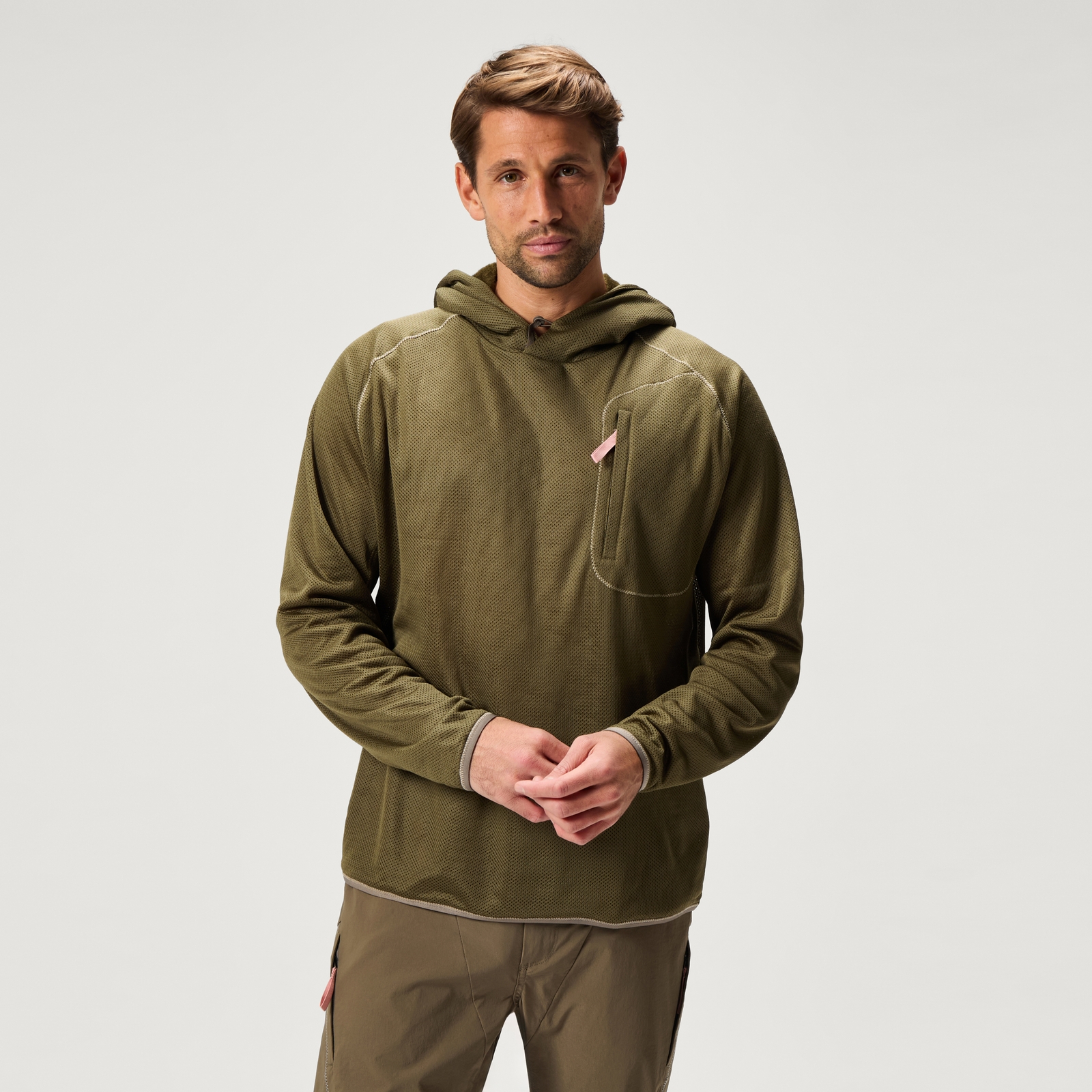 Endura Men's SulTrac Breathable Hoodie - Bungee Cord | Extra 10% off first order.