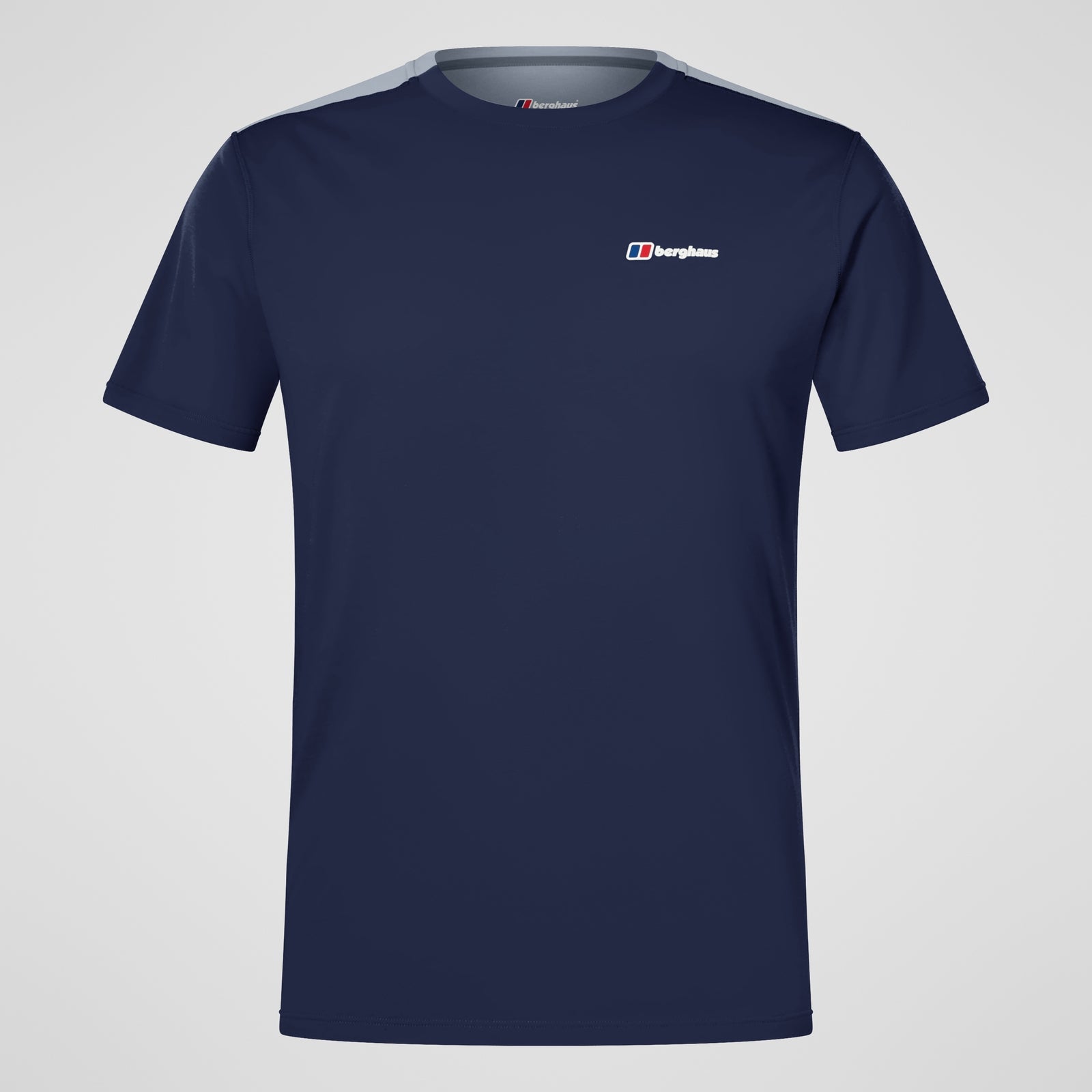 Men's Terrain Trek Tech Tee - Blue/Grey
