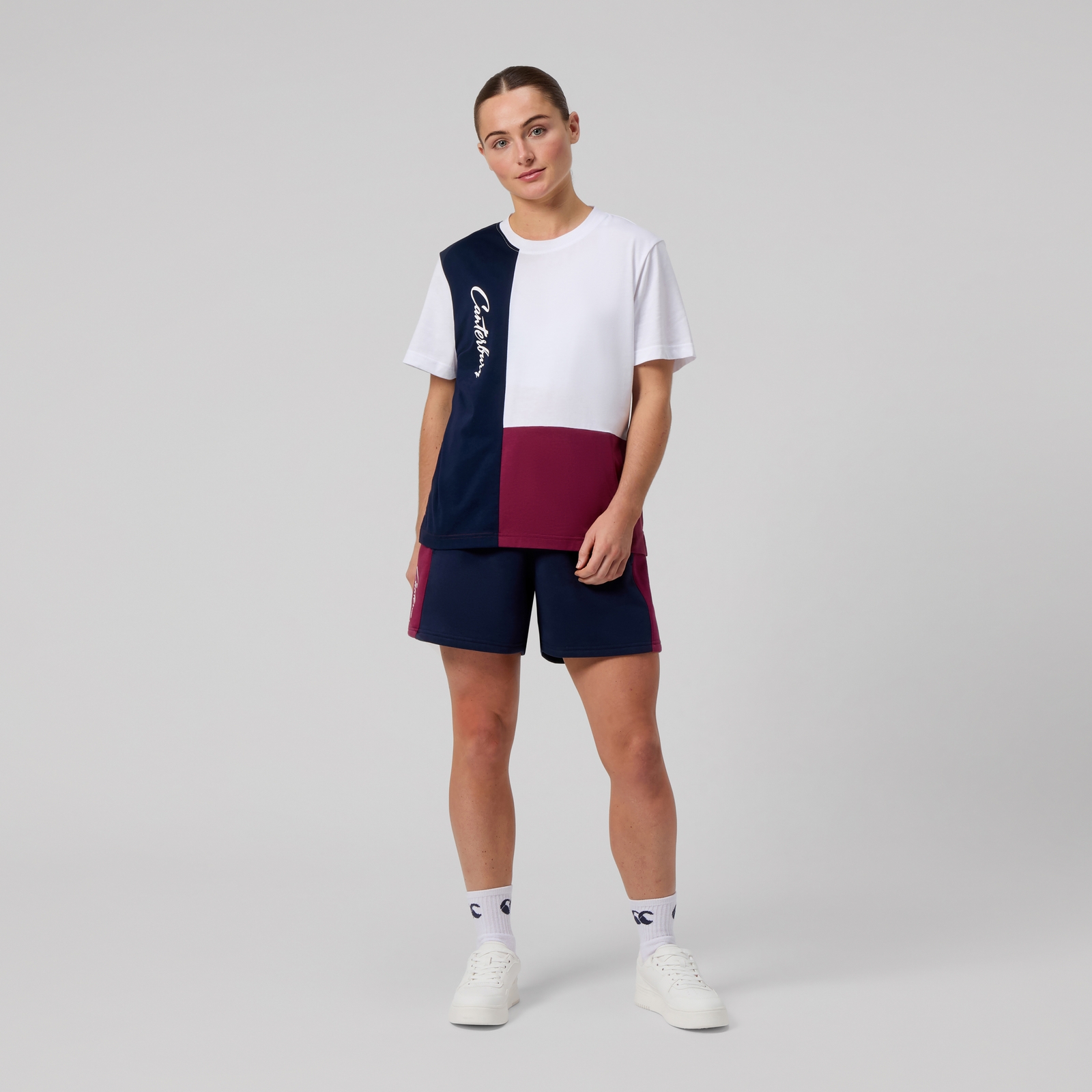 Womens Harlequin Tee Multi