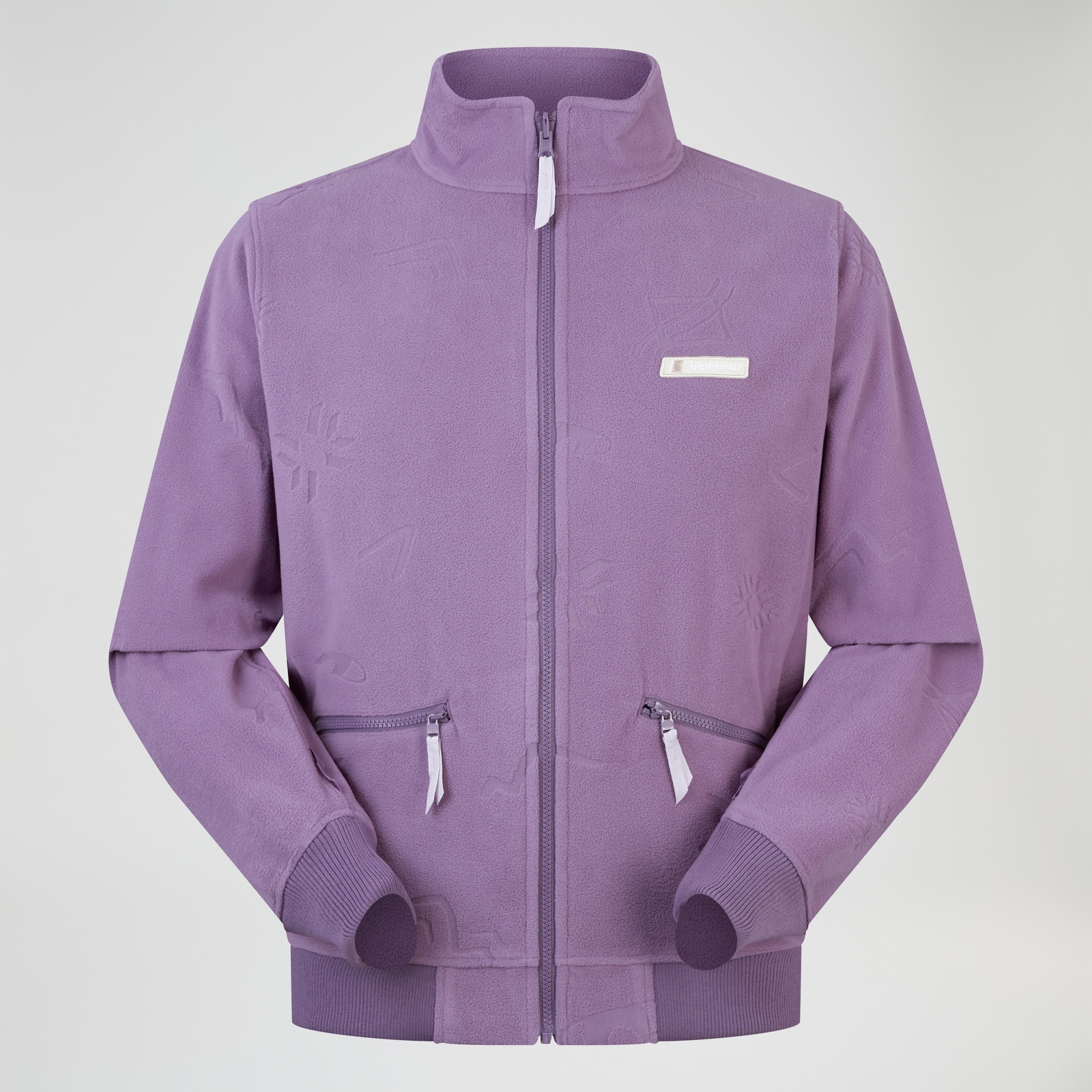 Unisex Daily Nature Interactive Fleece - Purple