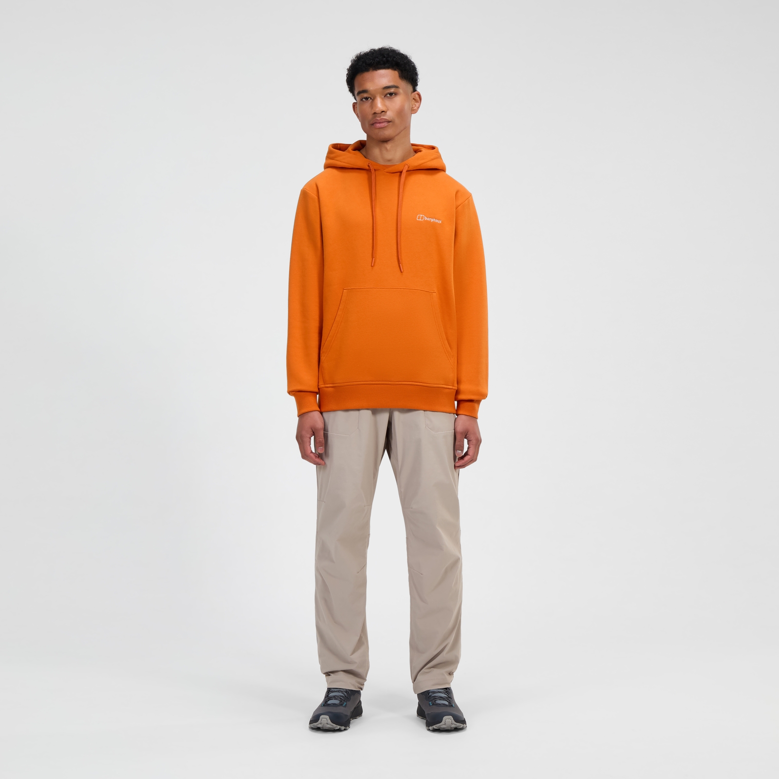 Men's Grappled Hoody - Orange