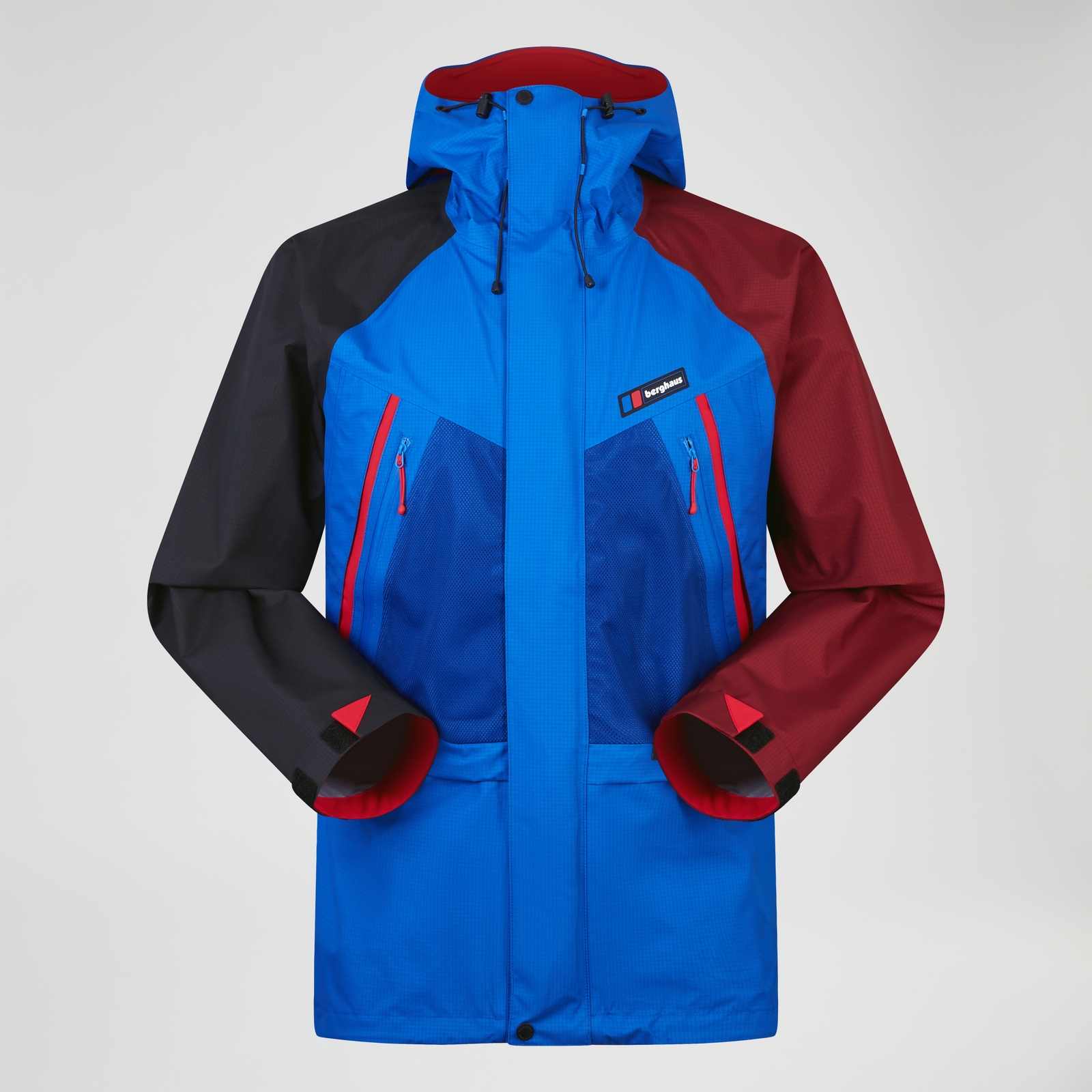 Image of Unisex Storm 25 Gore-Tex Jacket - Blue/Red