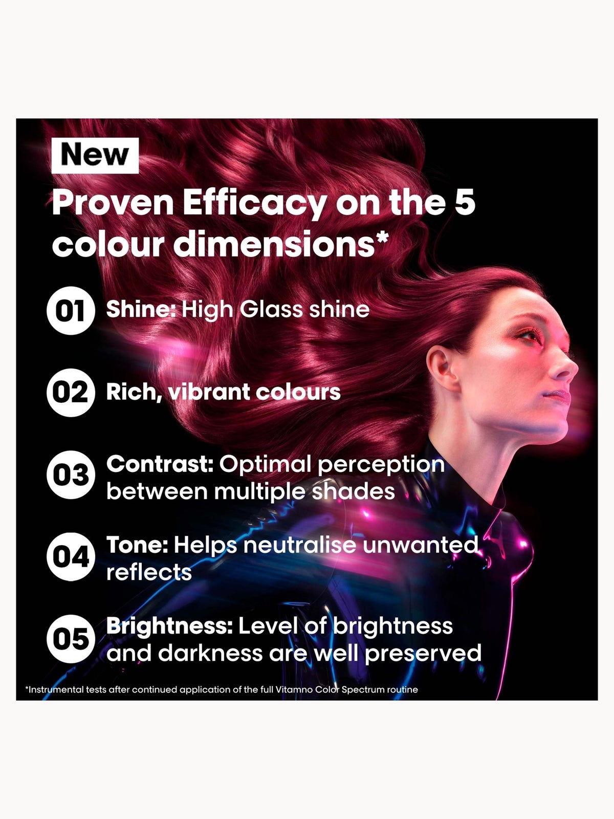 L'Oreal Professionnel Vitamino Colour Spectrum Glass Shine Serum 30ml, Anti-Frizz, Anti-Humidity Treatment 3