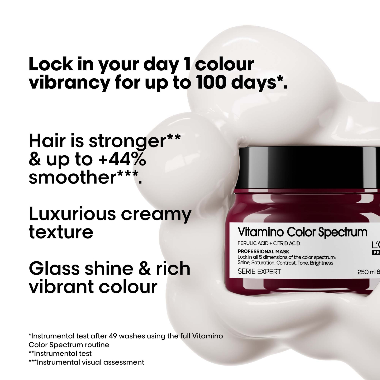 L'oréAl Professionnel Vitamino Color Spectrum Rinse Off Hair Mask For Coloured Hair 250Ml-image