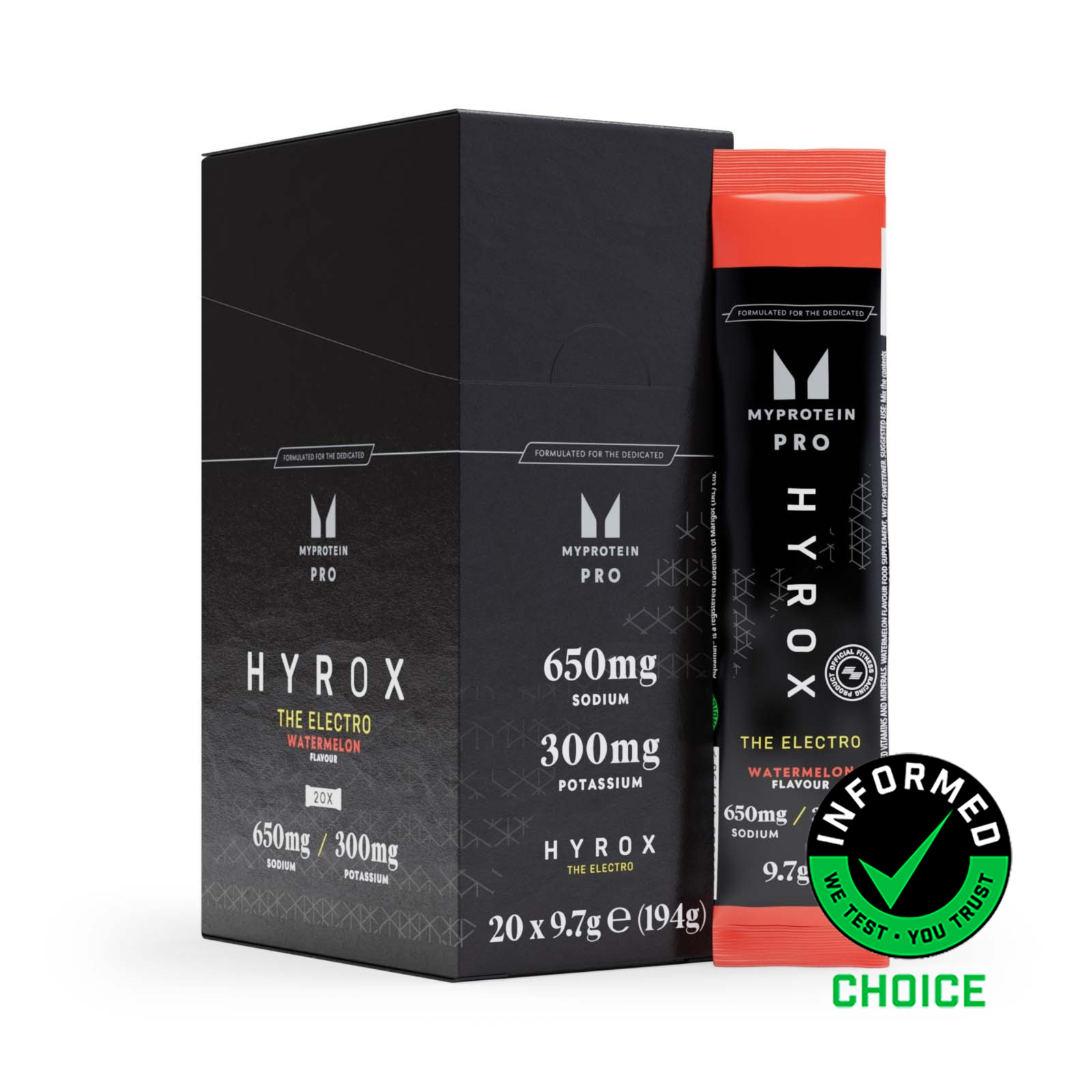 Myprotein UK MyProtein THE Electro | Electrolyte Sachets - 20 x 9.7g - Watermelon