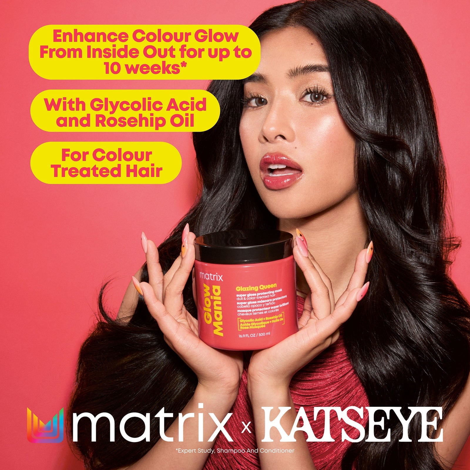 Matrix Glow Mania Routine With Mask 300 ml + 300 ml + 500 ml