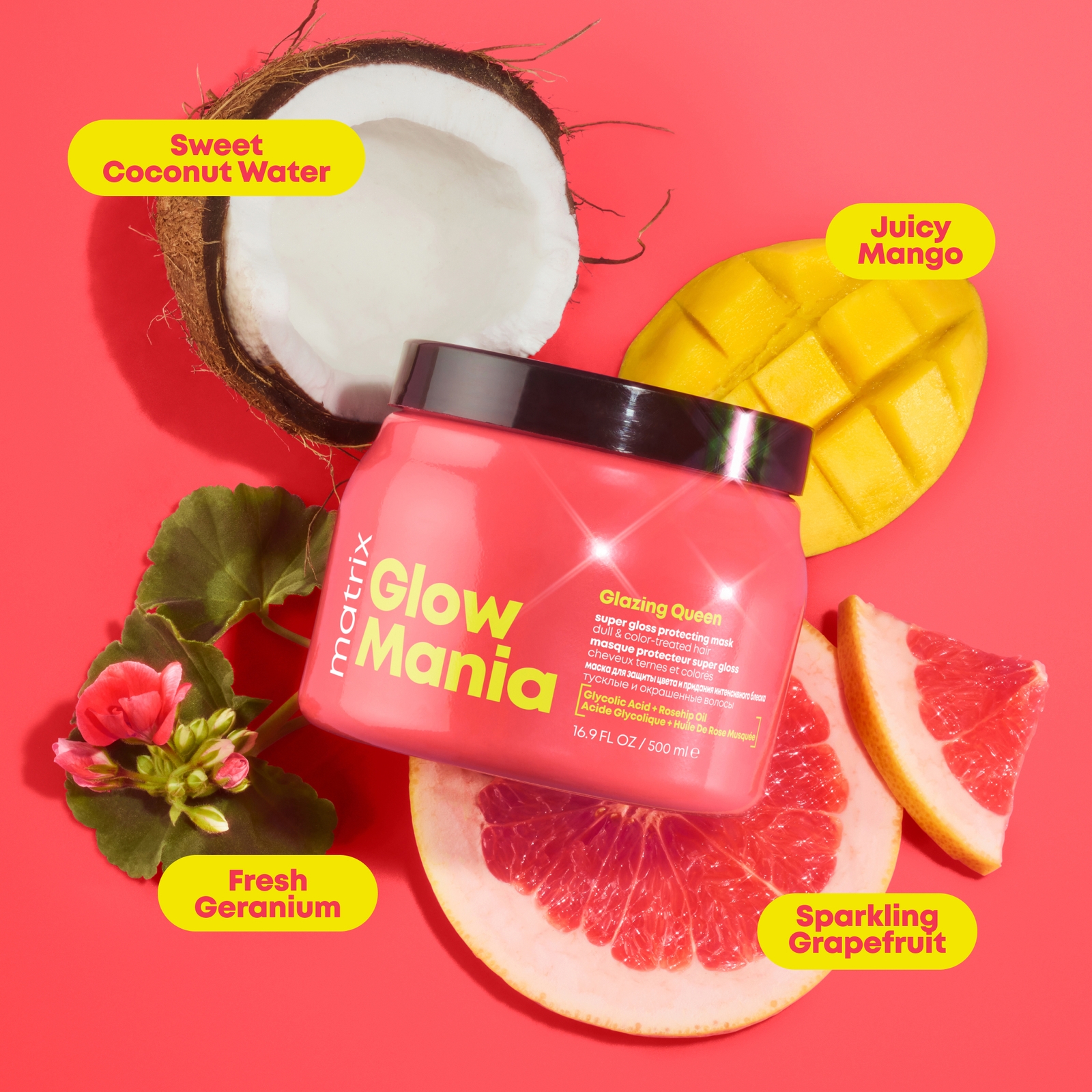 Thumbnail - Matrix Glow Mania Glazing Queen: Super Gloss Protecting Mask 500ml