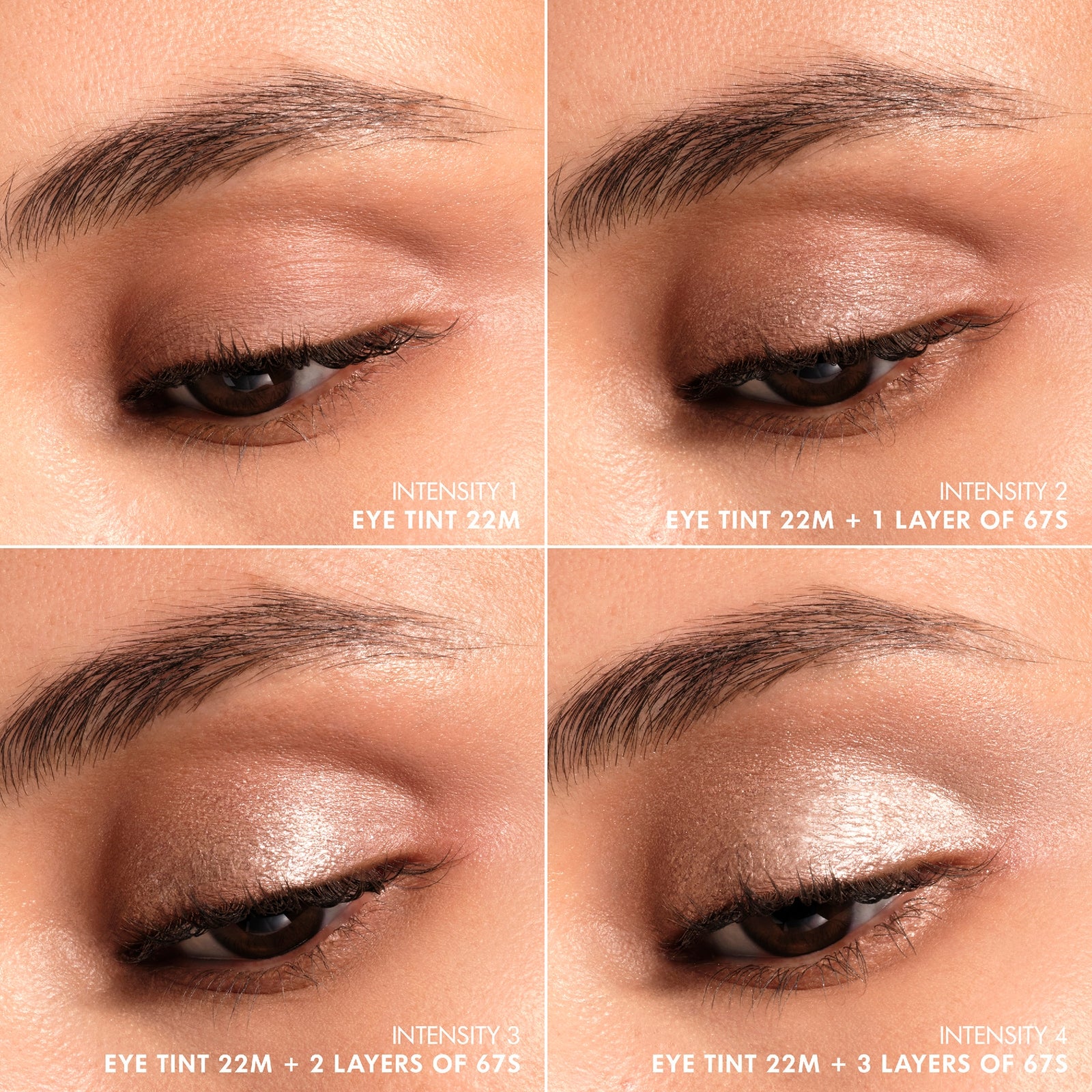Armani Eye Tint – Makelloses, wischfestes Lidschatten 25M – Sandelholz