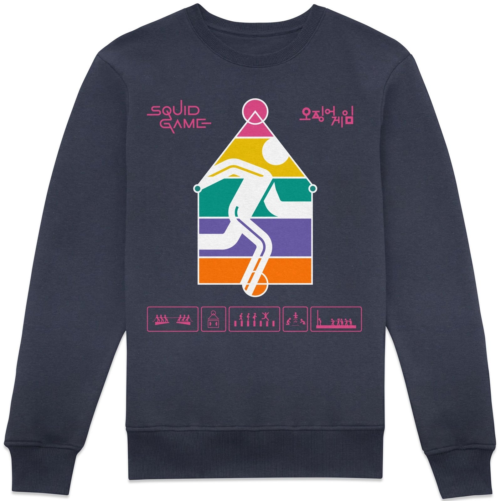 Squid Game Event Sweatshirt - Navy - XXL