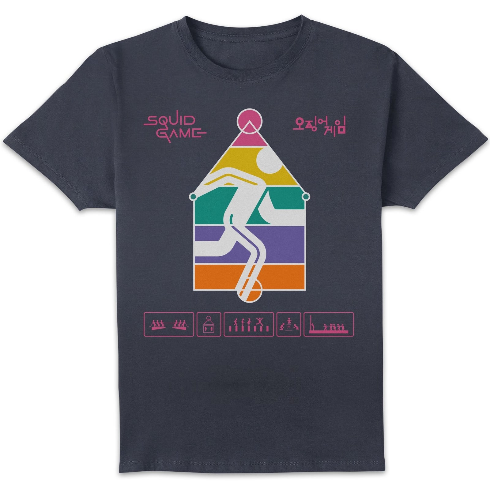 Squid Game Event Homme T-shirt - Bleu Bleu Marine