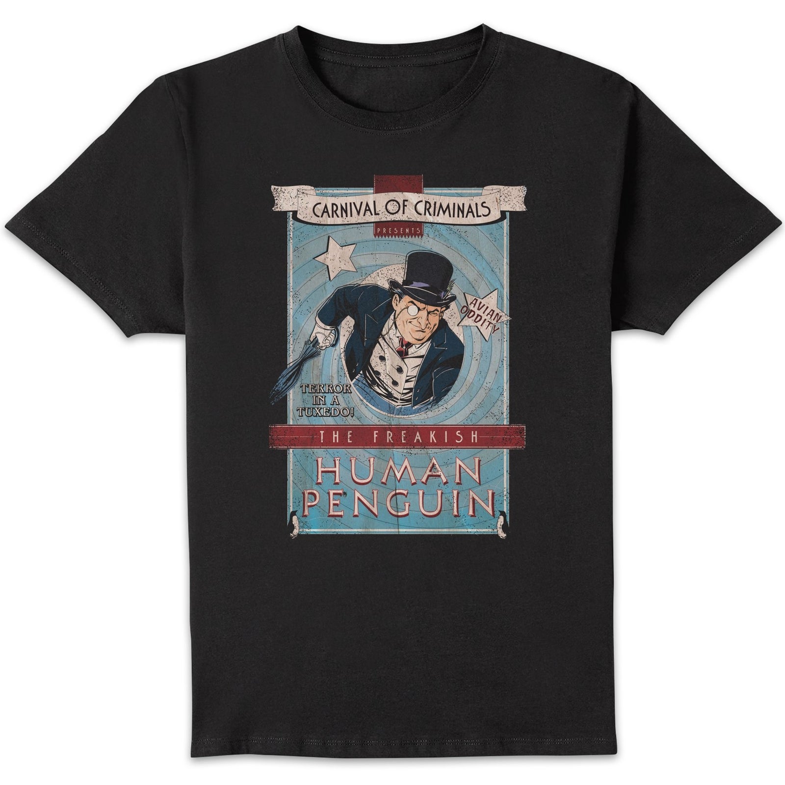 Batman Core Carnival Of Criminals Men's T-Shirt - Black - XL