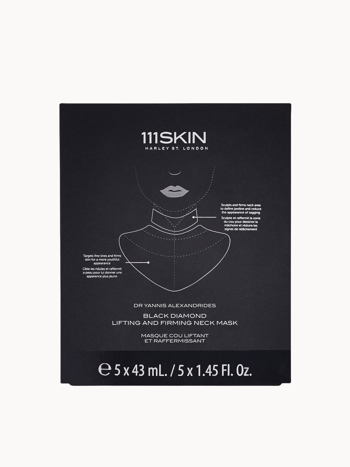 111SKIN Black Diamond Lifting and Firming Neck Mask 2