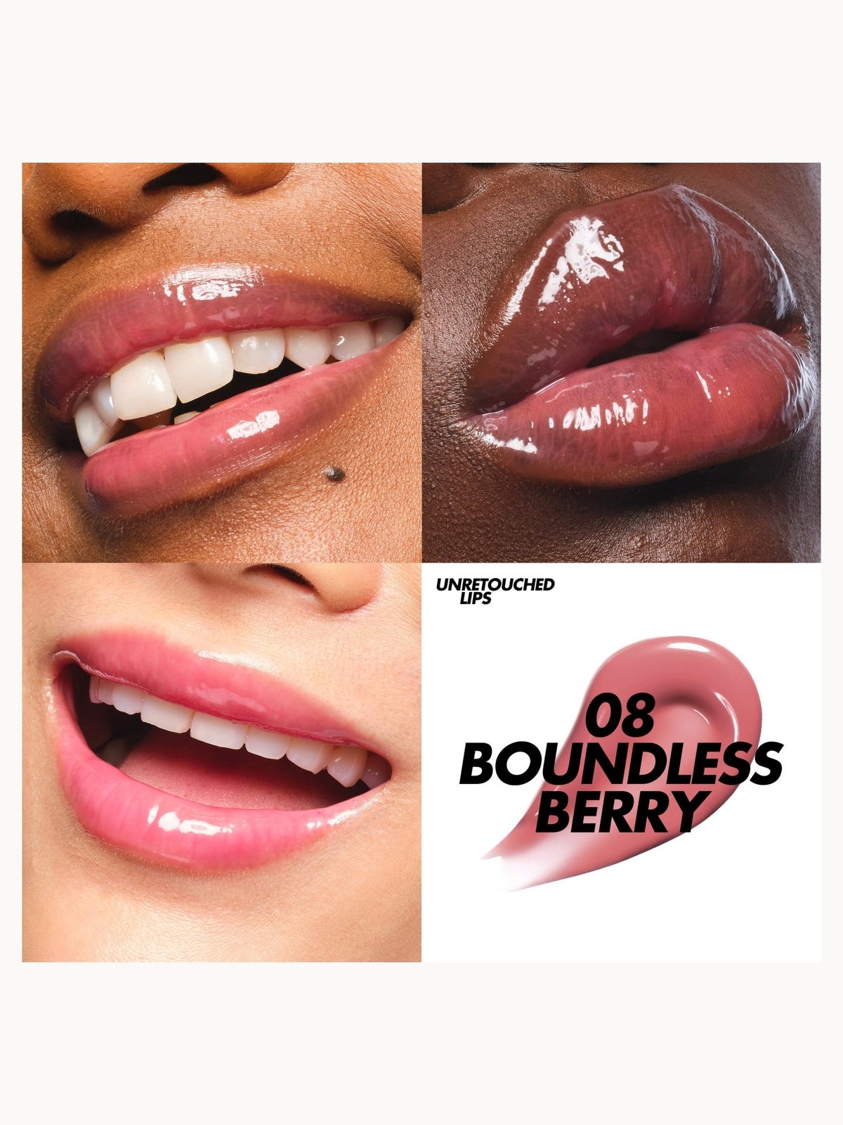 MAKE UP FOR EVER SUPER BOOST LIP GLOSS (Various Shades) - 08 - BOUNDLESS BERRY 2