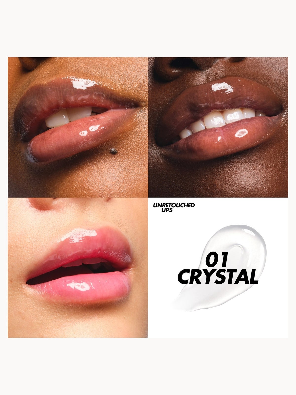 MAKE UP FOR EVER SUPER BOOST LIP GLOSS (Various Shades) - 01 - CRYSTAL CLEAR 2
