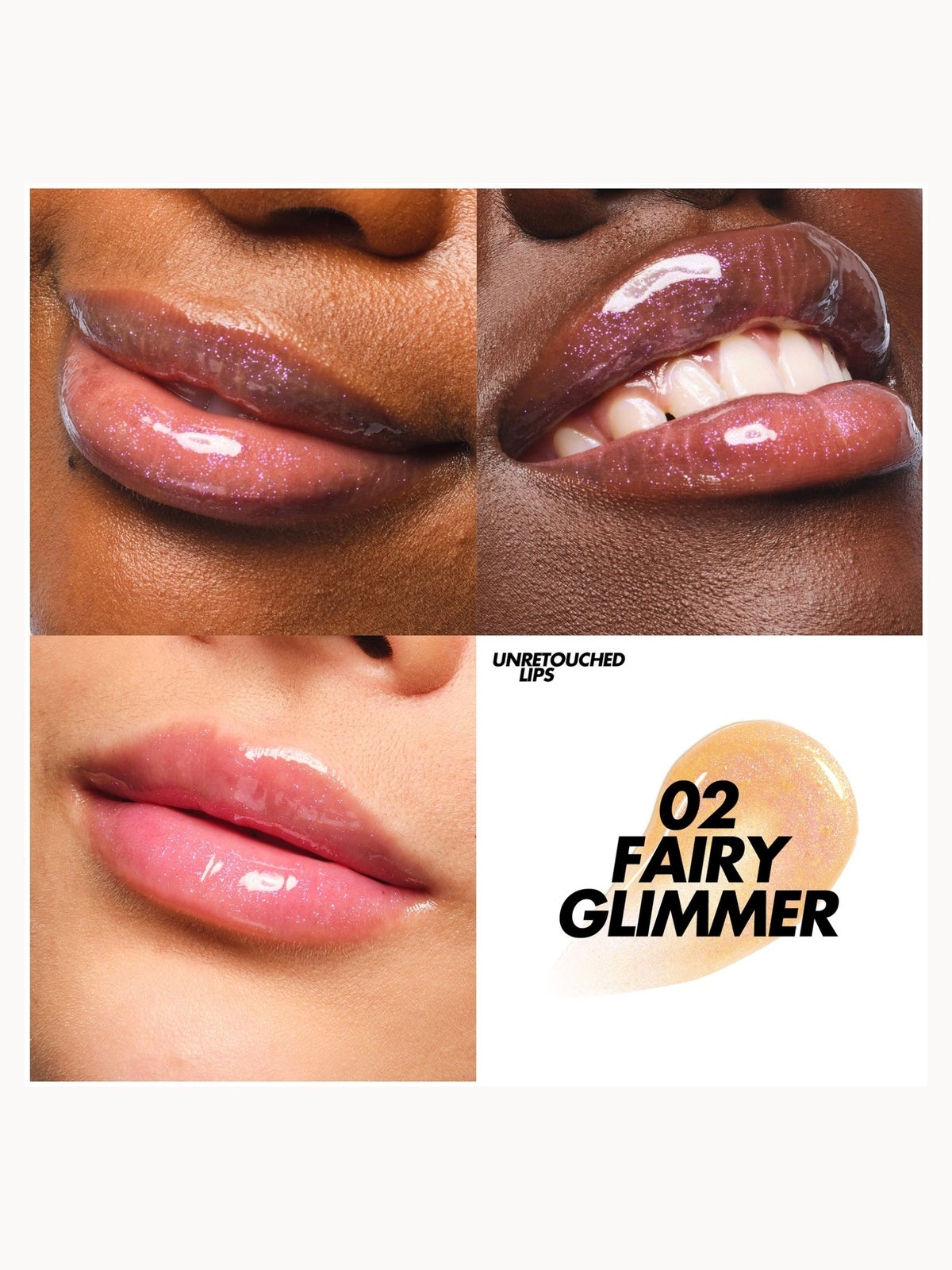 MAKE UP FOR EVER SUPER BOOST LIP GLOSS (Various Shades) - 02 - FAIRY GLIMMER 2