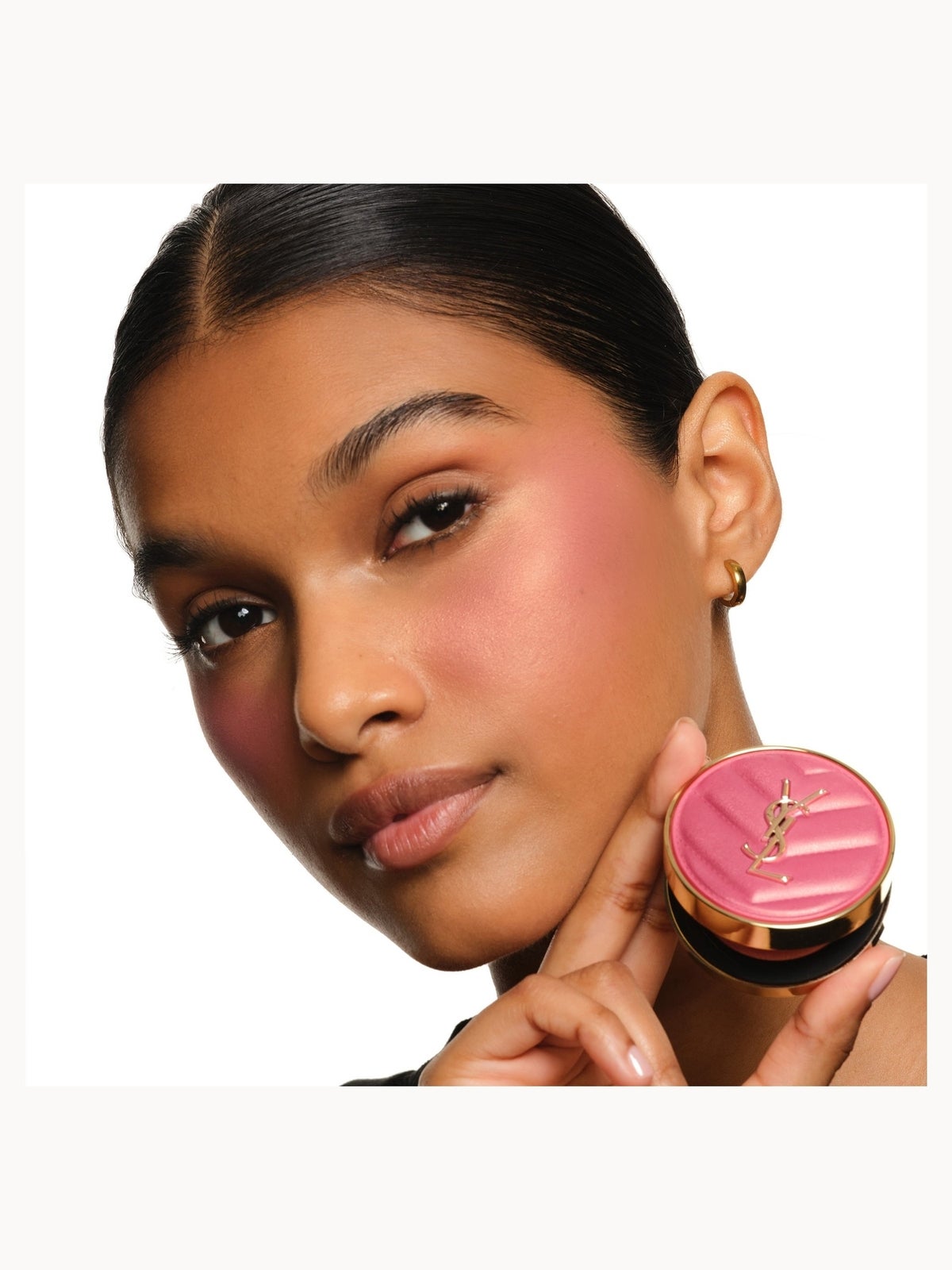 Yves Saint Laurent Make Me Blush Bold Blurring Blush 5g (Various Shades) - Restless Rosé 93 4