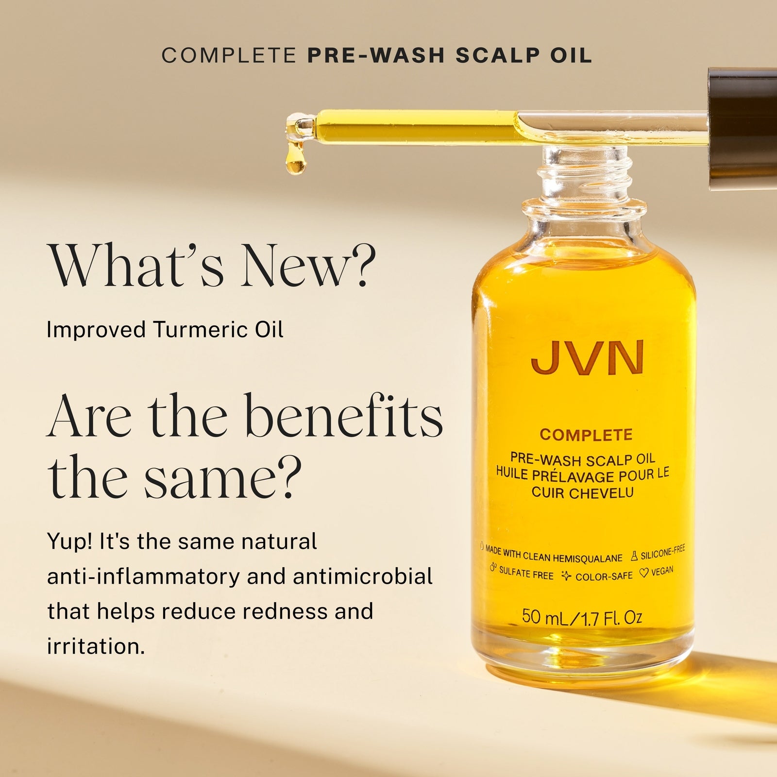 JVN Complete Pre-Wash Scalp Oil 50ml 3