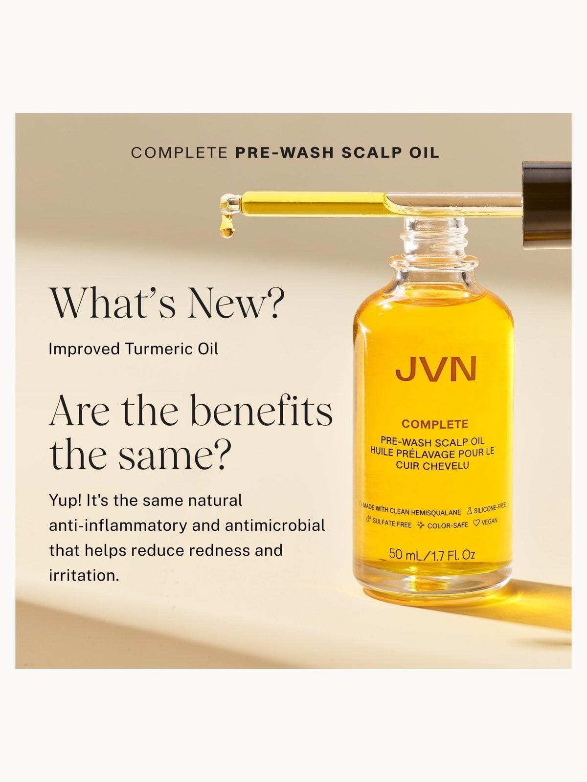JVN Complete Pre-Wash Scalp Oil 50ml 3