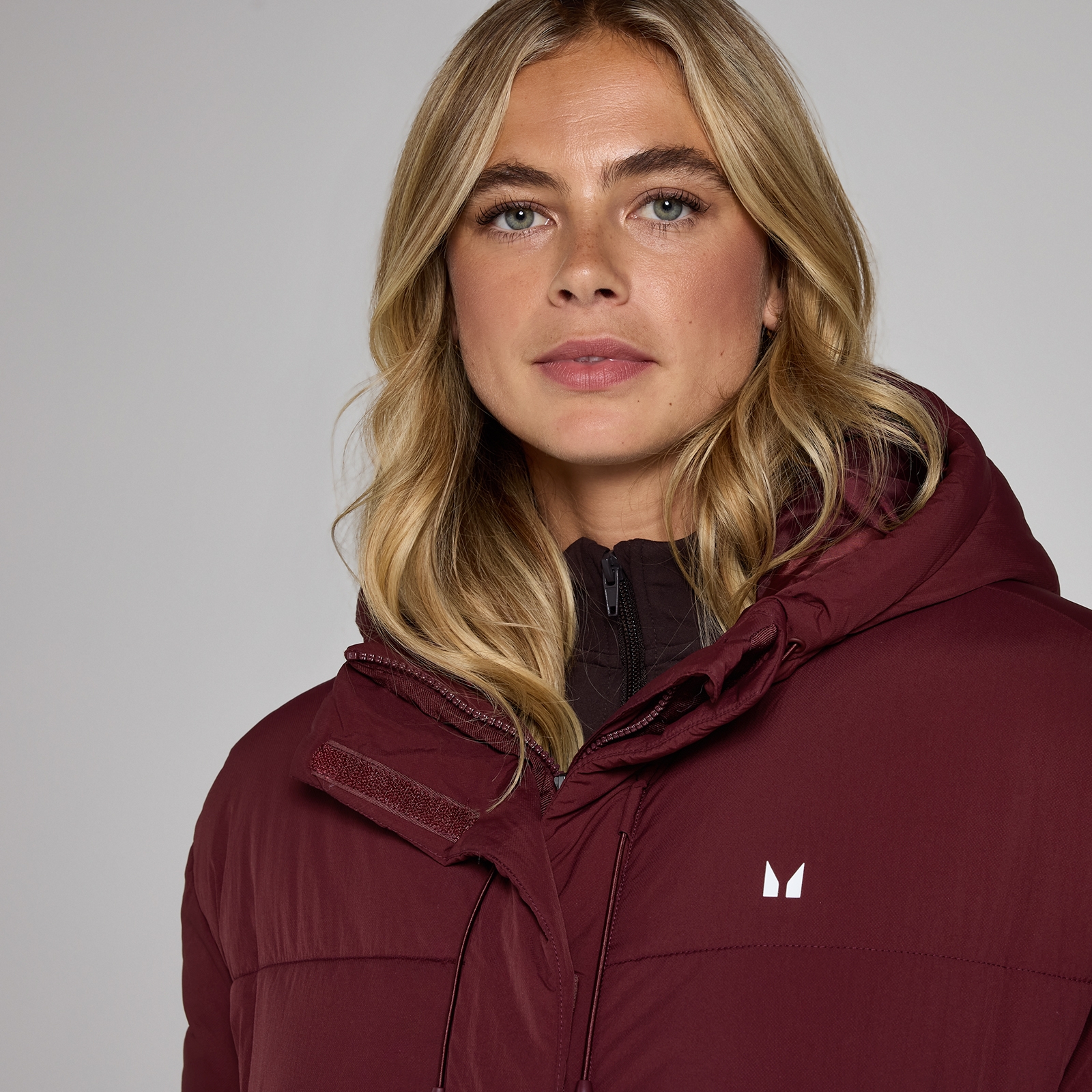 Thumbnail - MP Damen Kurze Wattierte Steppjacke – Dunkle Beere - M