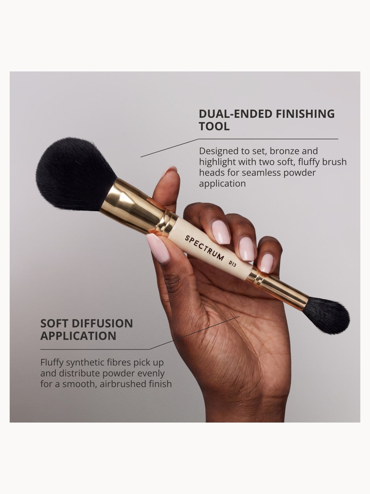 Spectrum Collections All About the Brush D13  The Powder  Duo 3