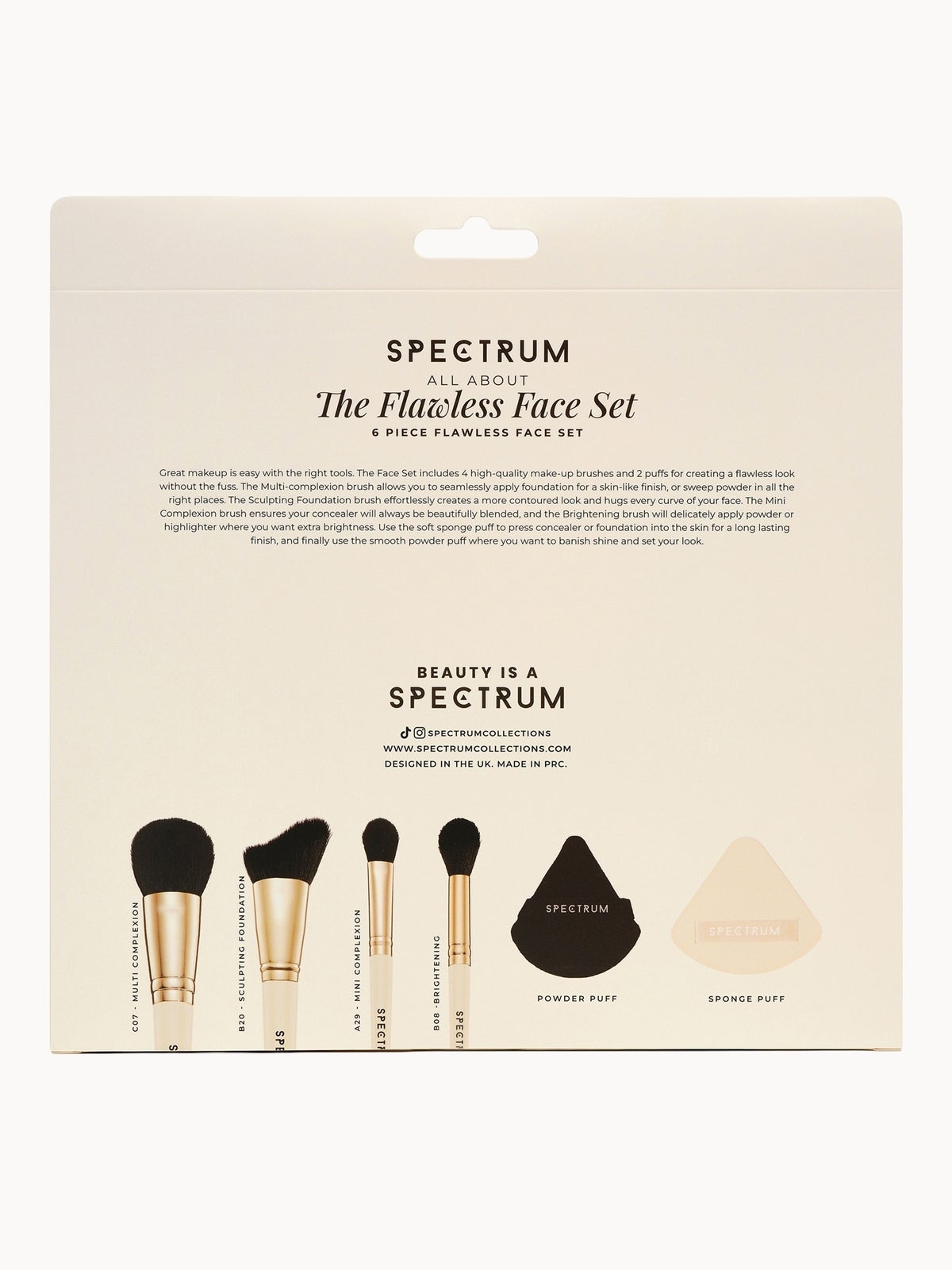 Spectrum Collections All About The Brush 6 Piece Flawless Face Set 3