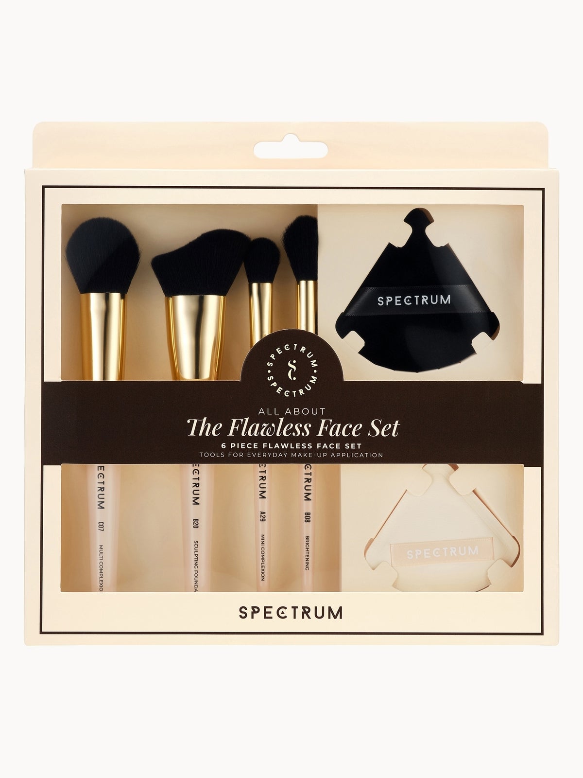 Spectrum Collections All About The Brush 6 Piece Flawless Face Set 2