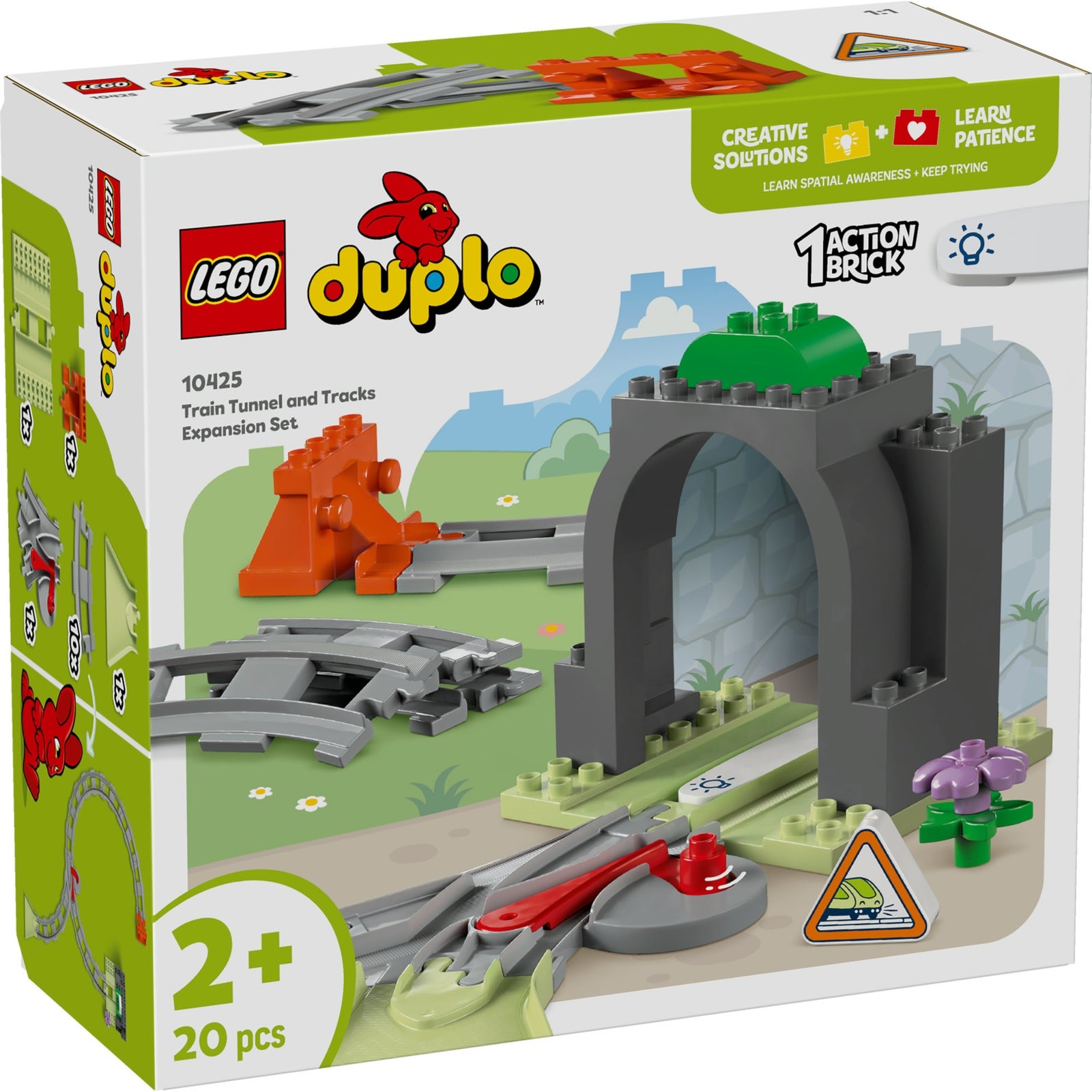 LEGO Spielbausteine "DUPLO Eisenbahntunnel und Schienen 10425"