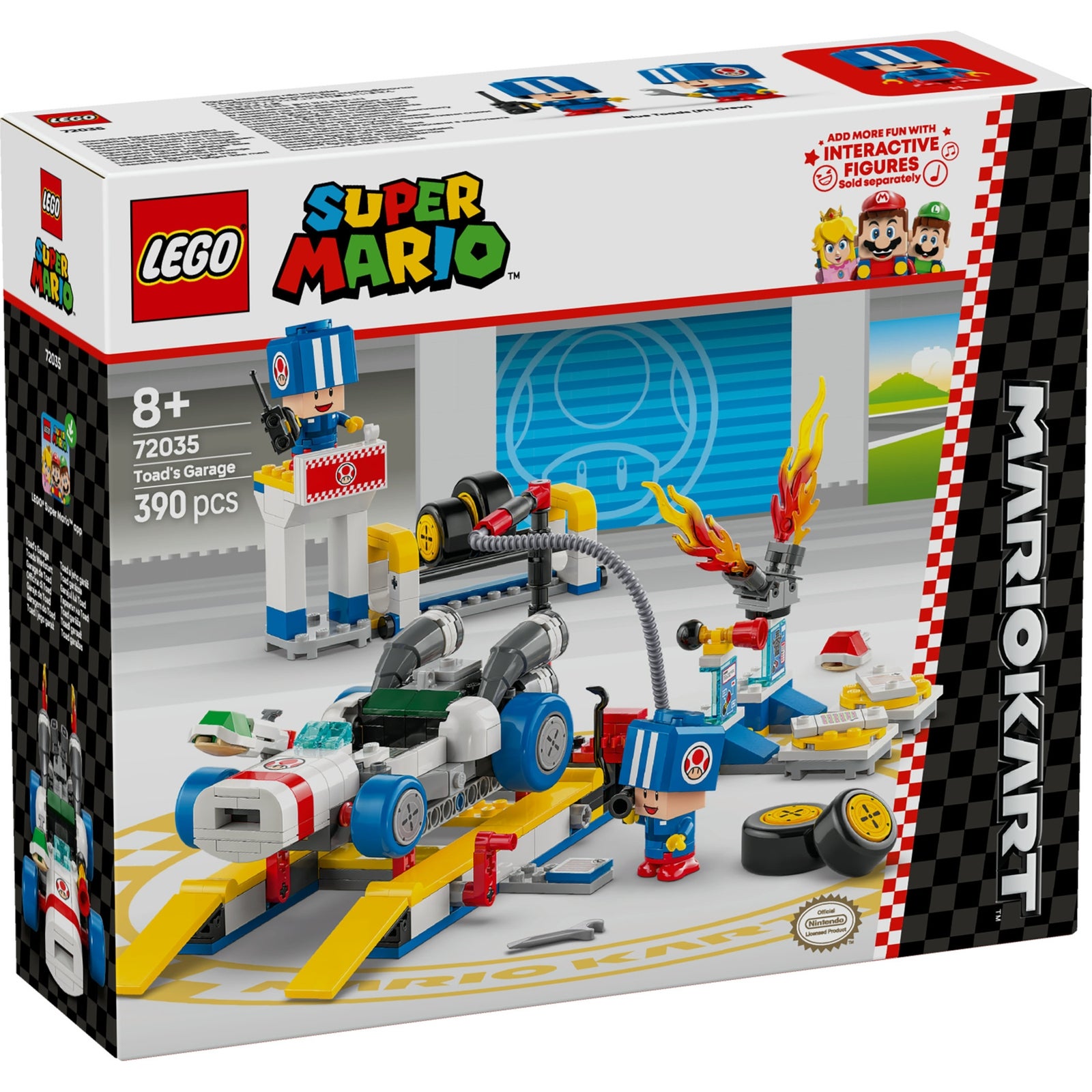 LEGO® - 72035 Mario Kart™: Officina di Toad, Multicolore