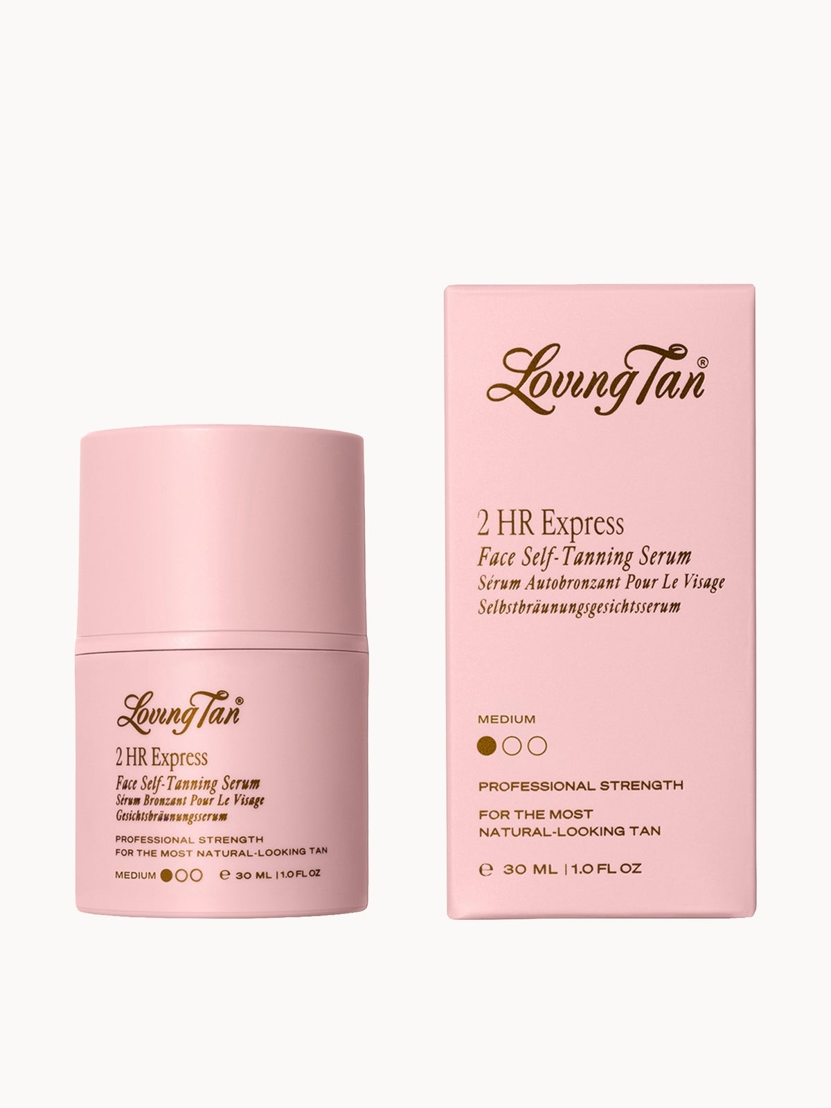 Loving Tan 2 Hour Express Face Tanning Serum Medium 30ml