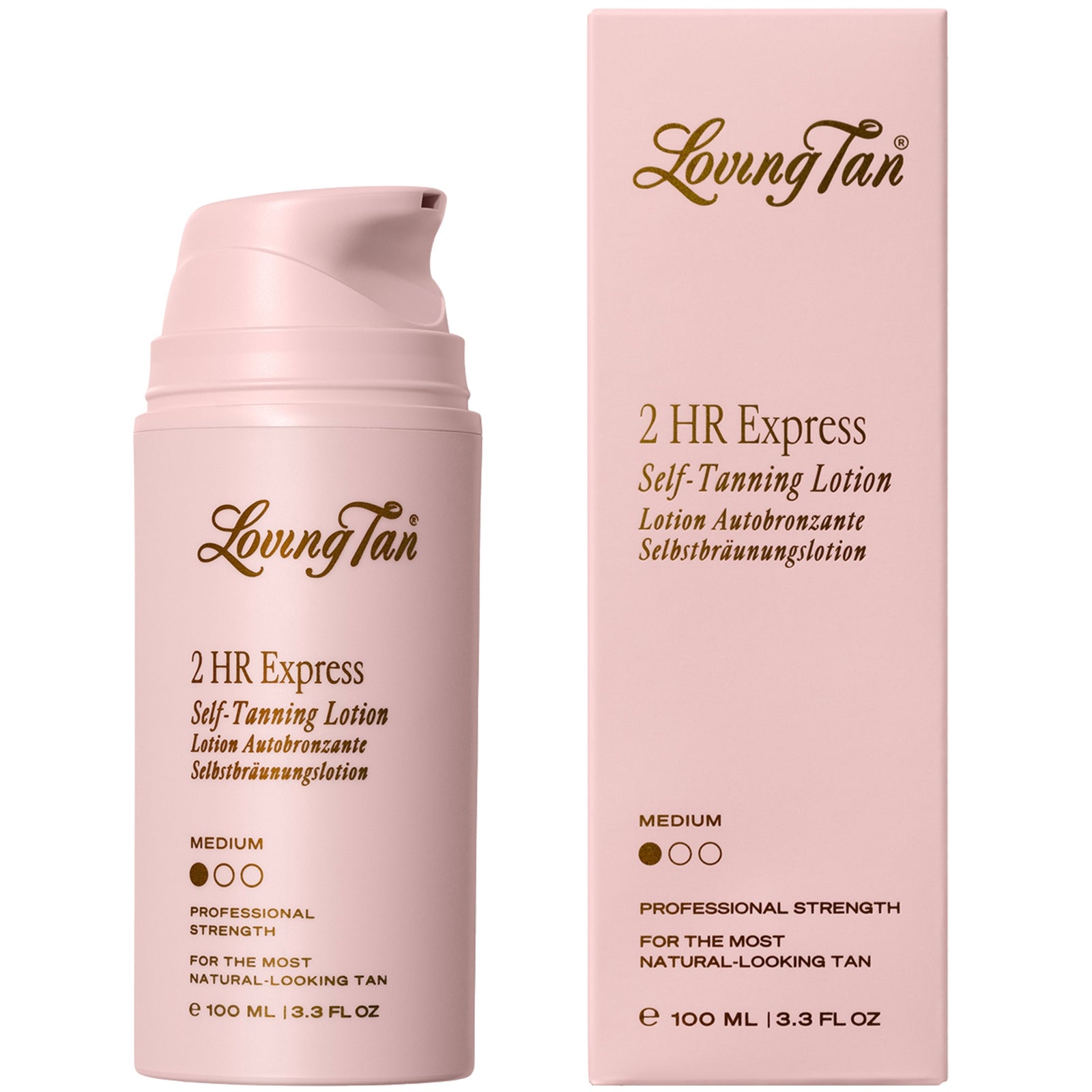 Loving Tan 2 Hr Express Moisturising Tanning Lotion Shade Medium 100 Ml - Image 4