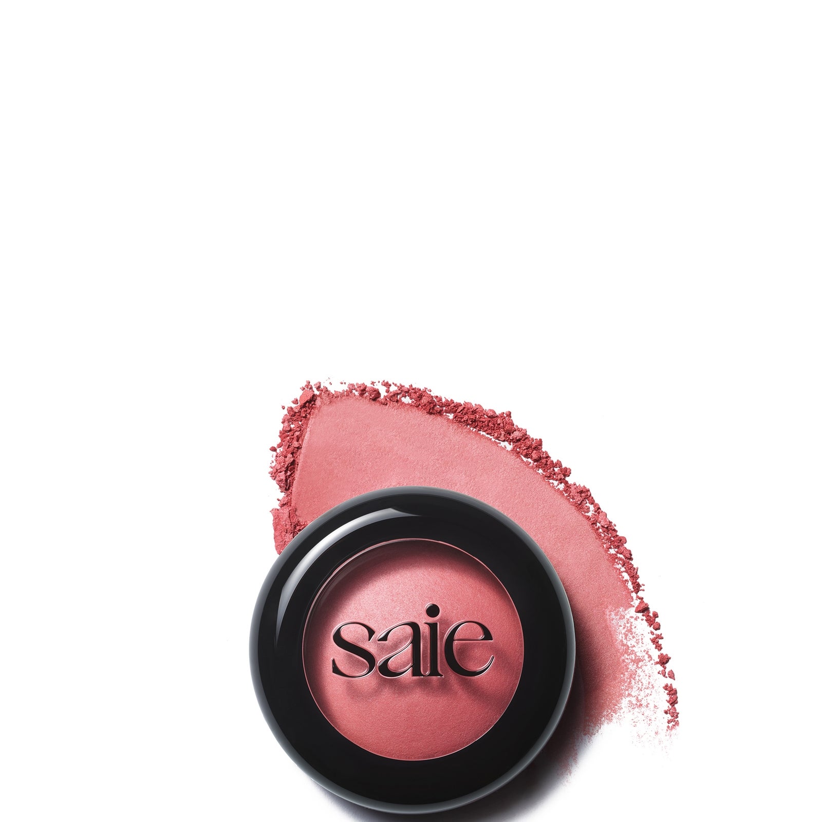 Saie Supersuede Blush - Radiant Talc-Free Baked Powder Blush Mia (3G) - Image 2