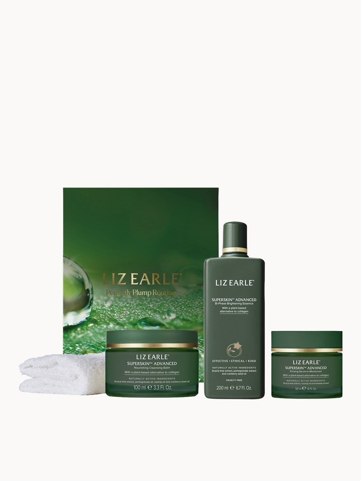Liz Earle Perfectly Plump Routine