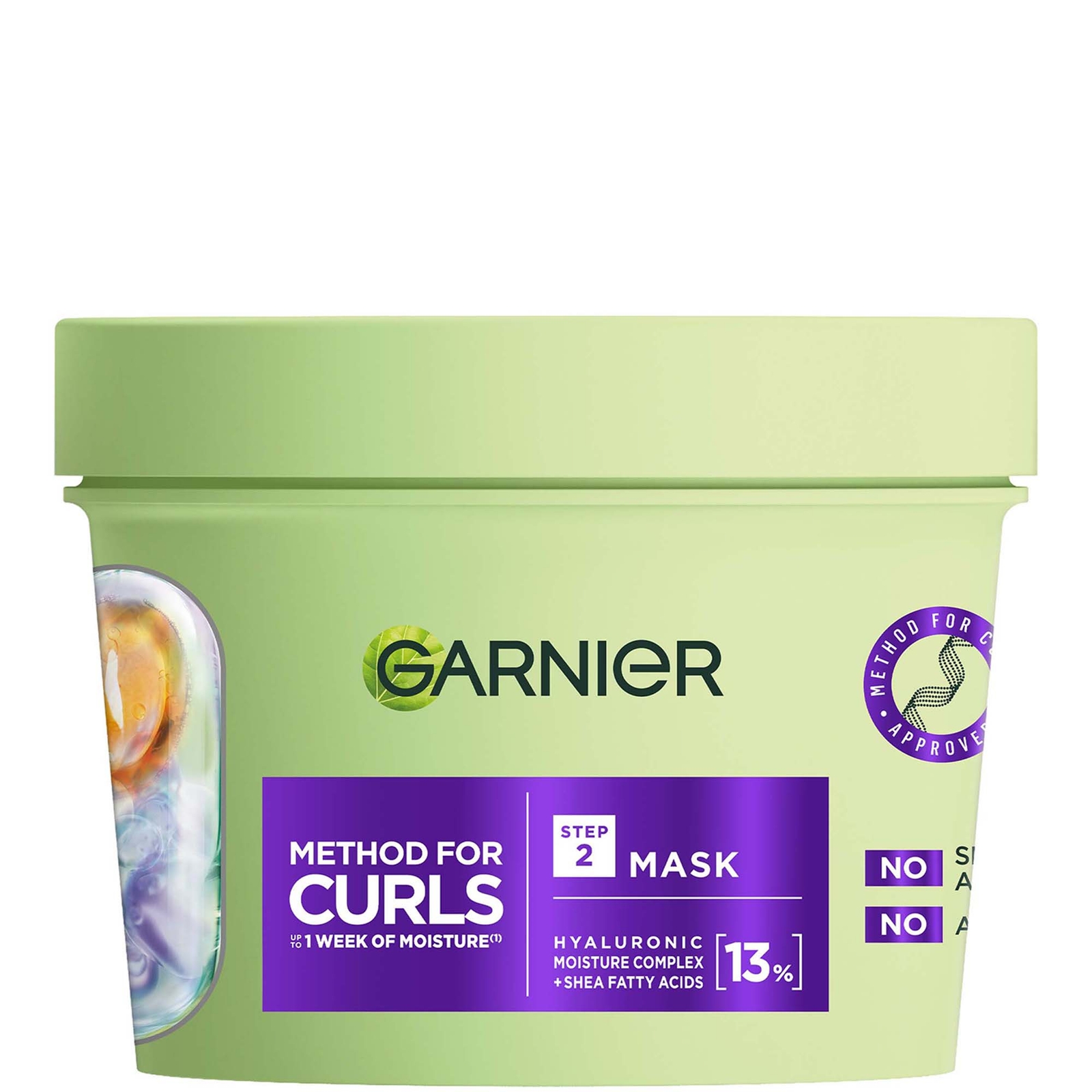 Garnier Method For Curls Masque, jusqu'à 1 semaine d'hydratation [370 ml]